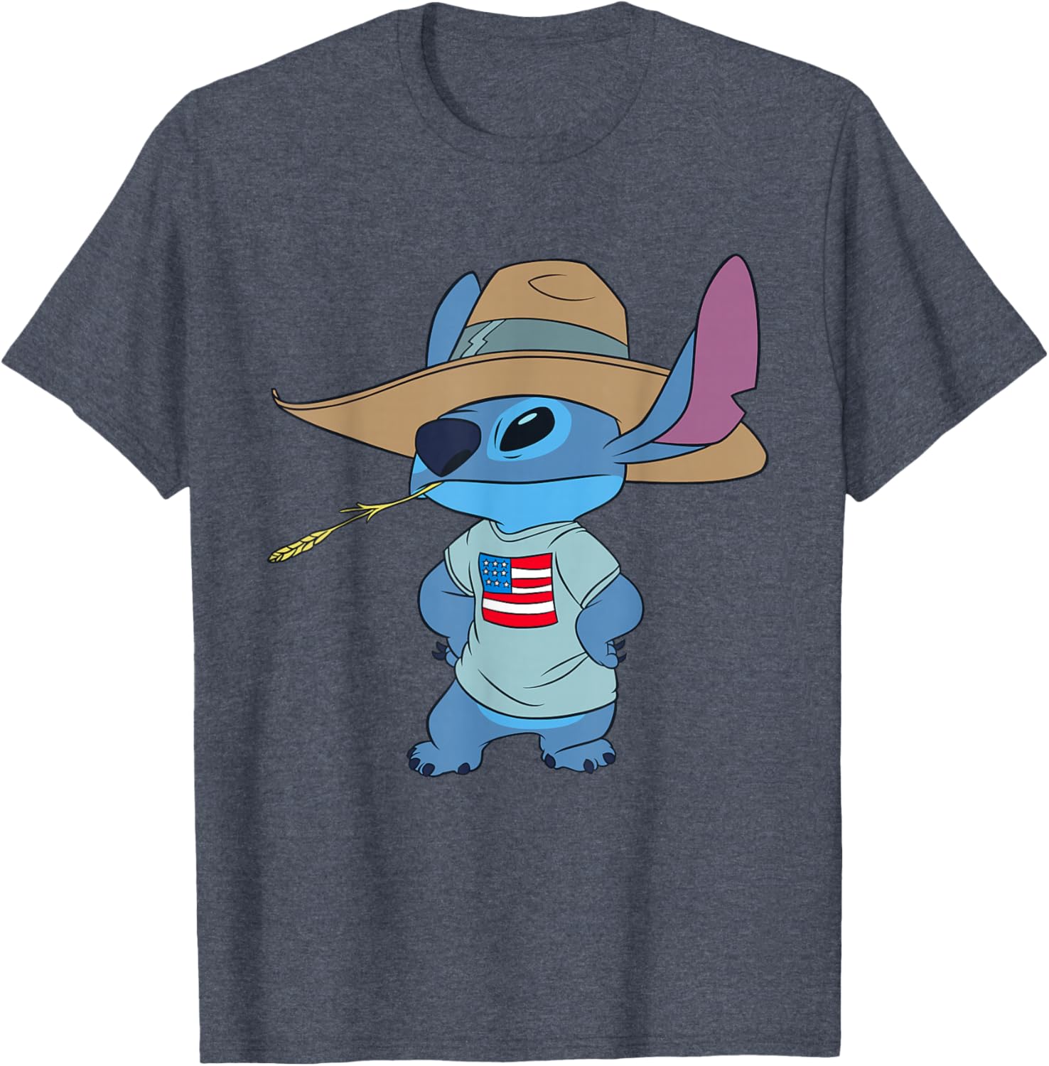 Disney Lilo and Stitch Americana T-Shirt for Fun Summer Style - 11