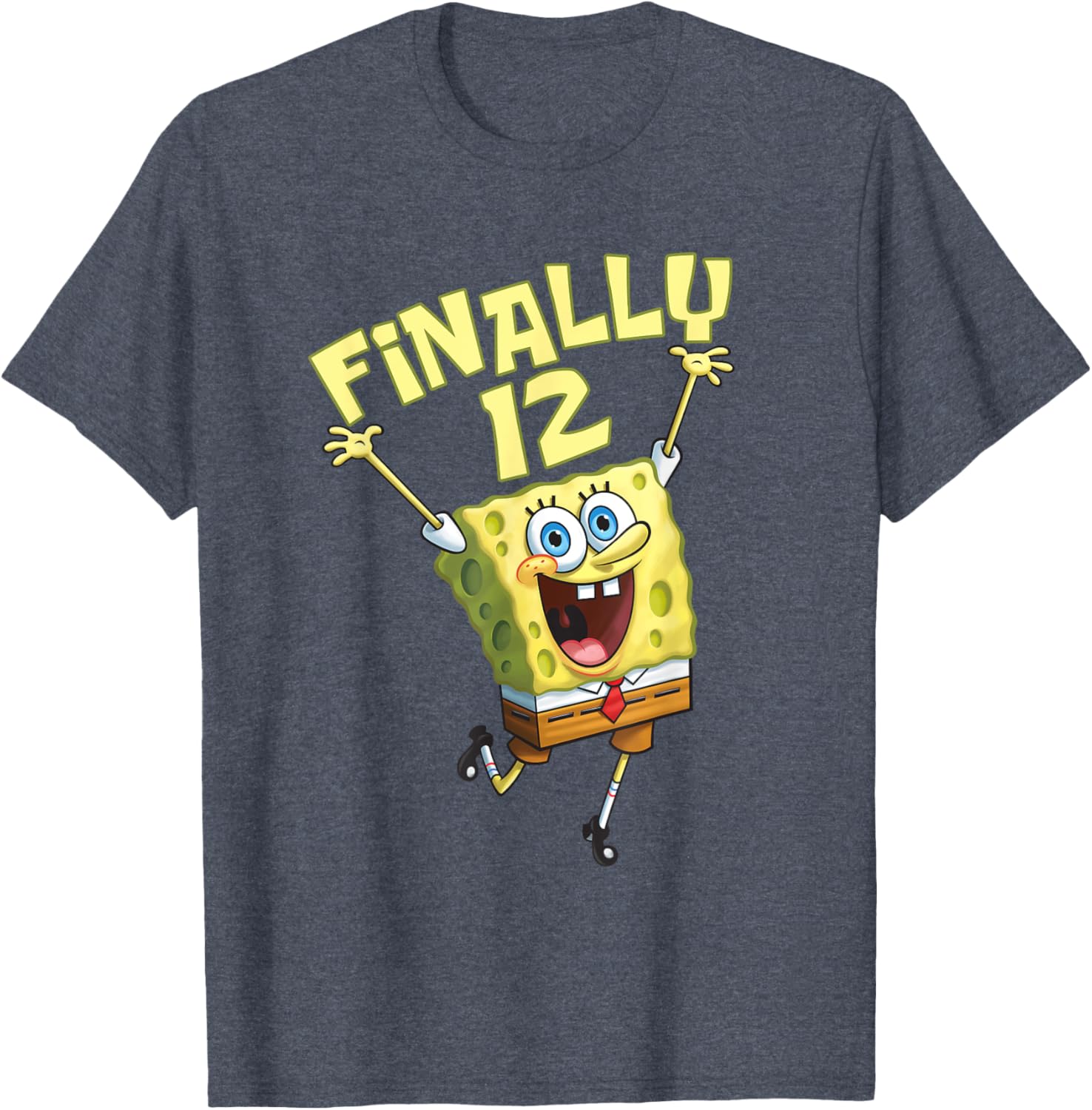 Mademark x SpongeBob SquarePants 12th Birthday T-Shirt for Kids - 7