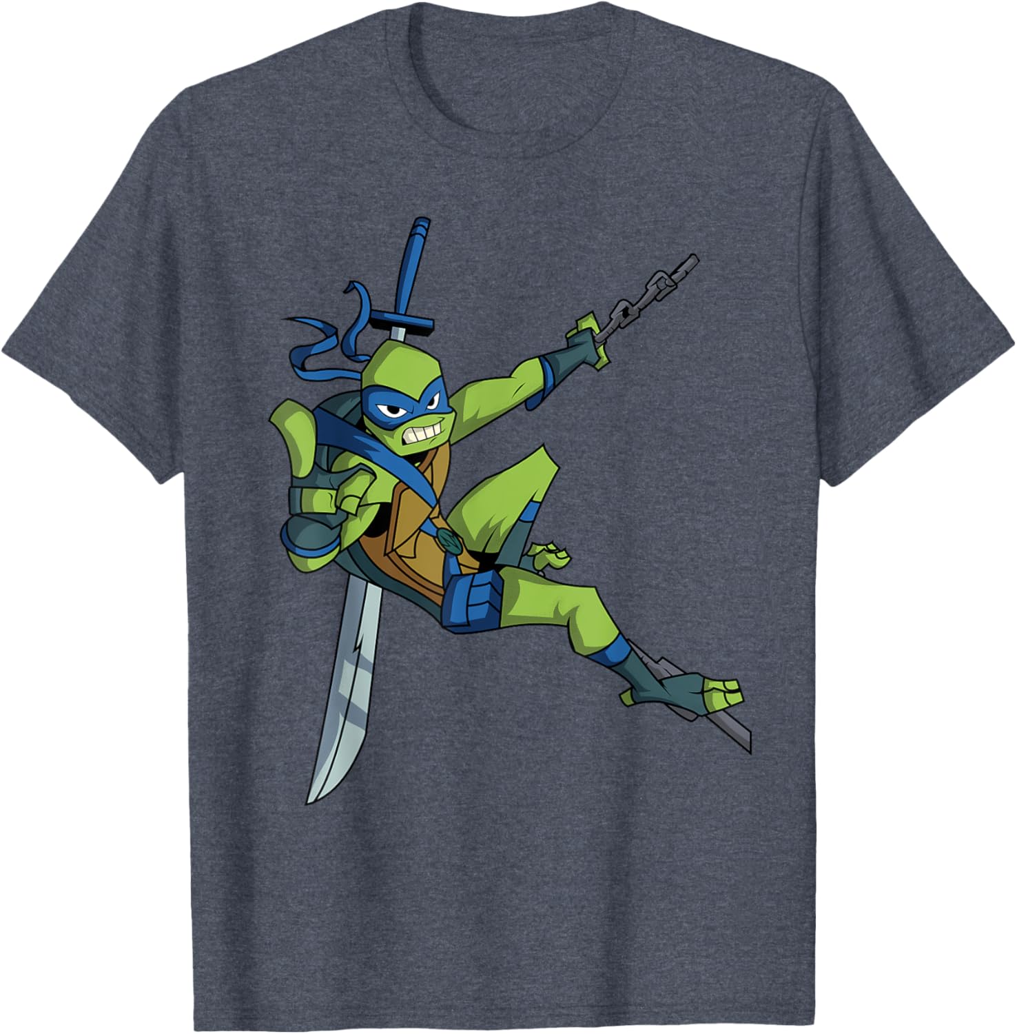 Mademark Teenage Mutant Ninja Turtles Leonardo Action T-Shirt For Fans - 1