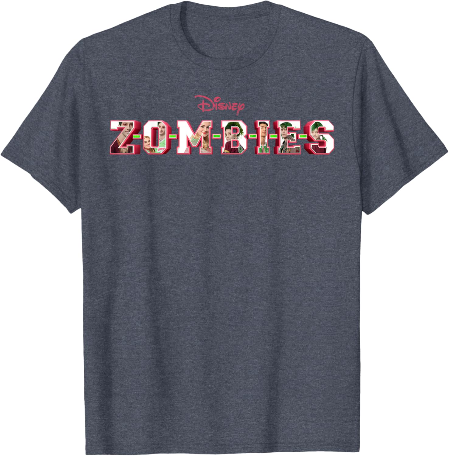 Zombies Movie Logo Character Fill T-Shirt for Fans and Collectors - 1