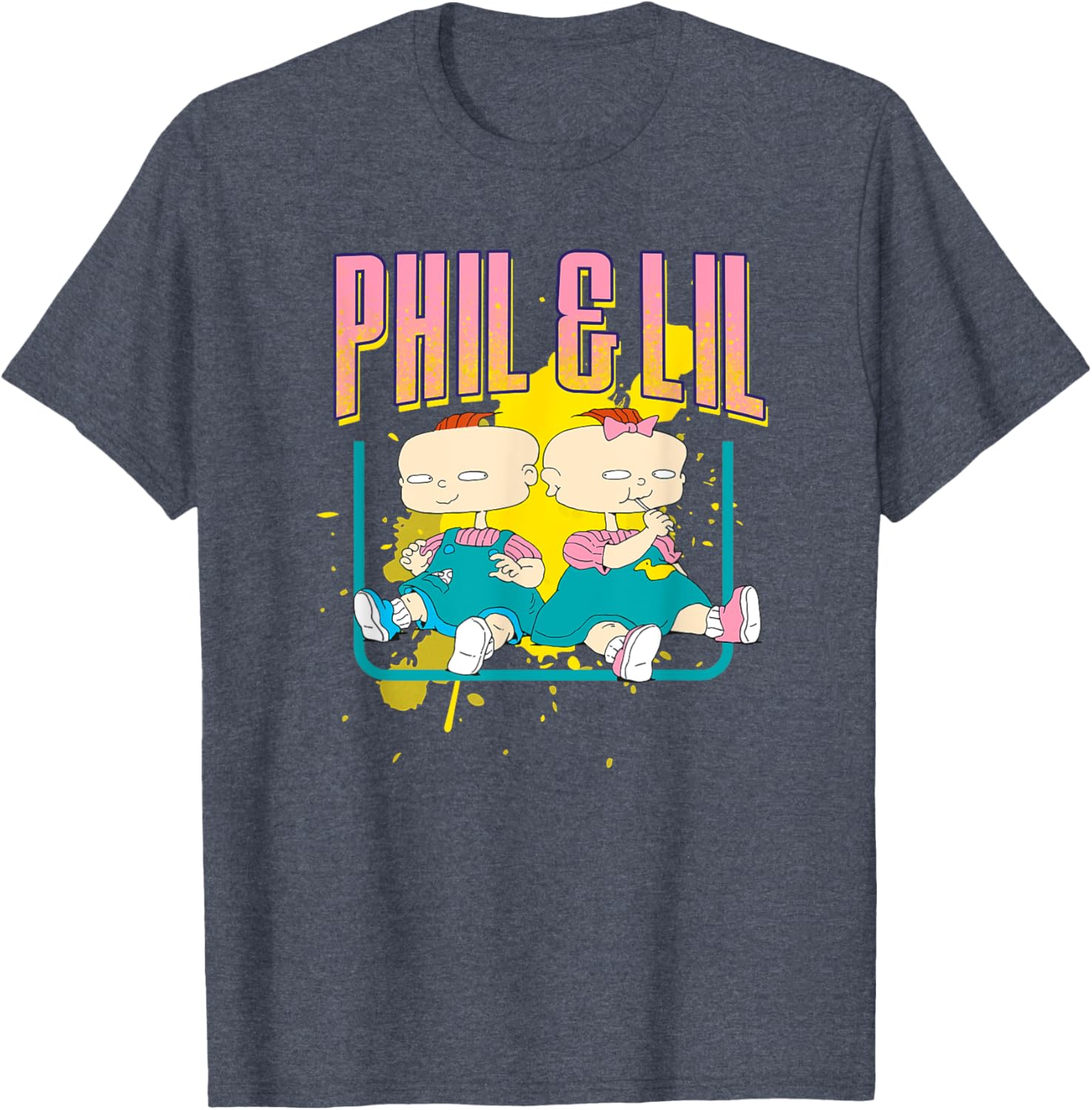 Mademark x Rugrats Phil & Lil DeVille T-Shirt for Trendy Fans - 4
