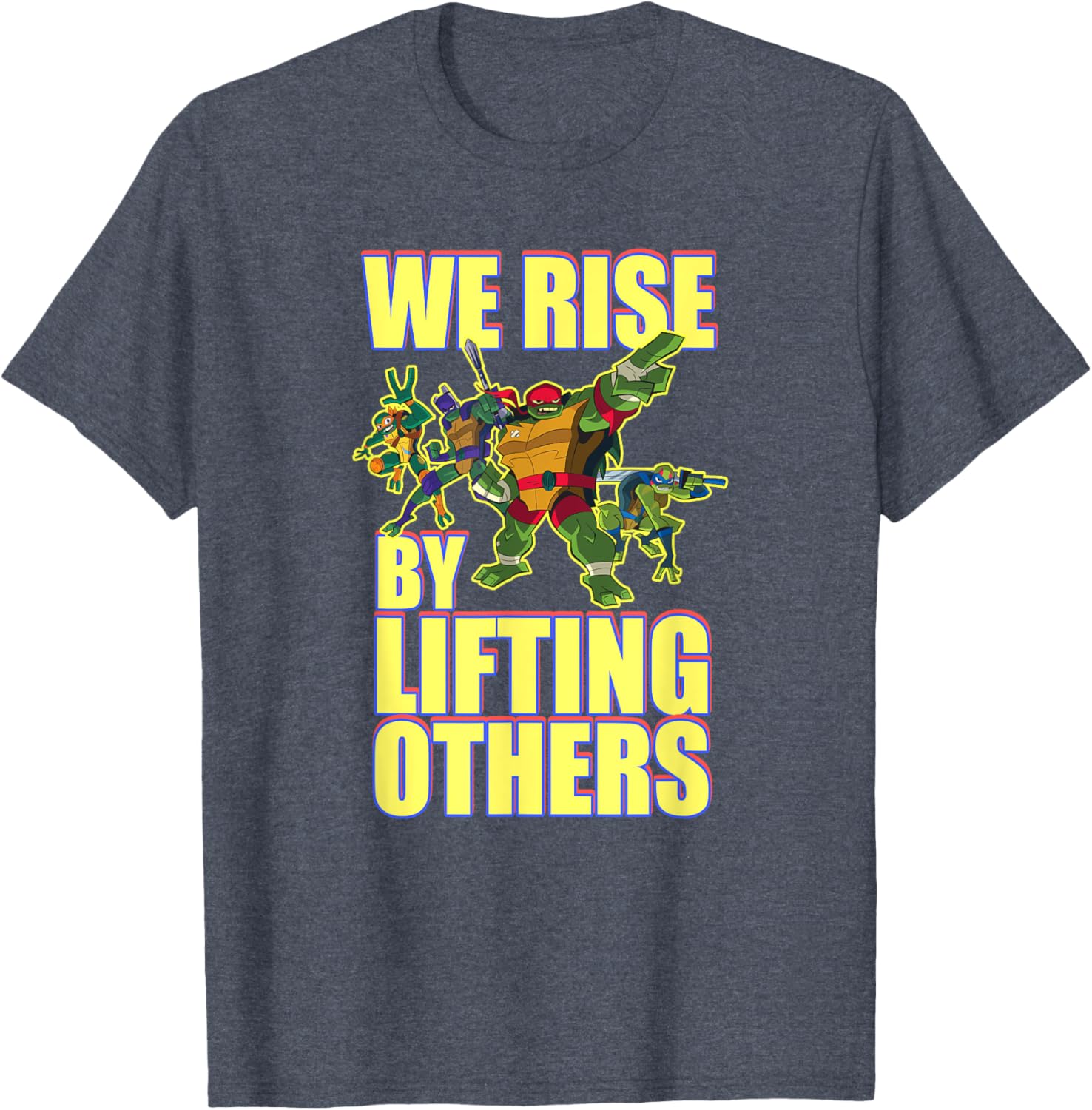 Mademark Teenage Mutant Ninja Turtles We Rise T-Shirt for Fans - 4