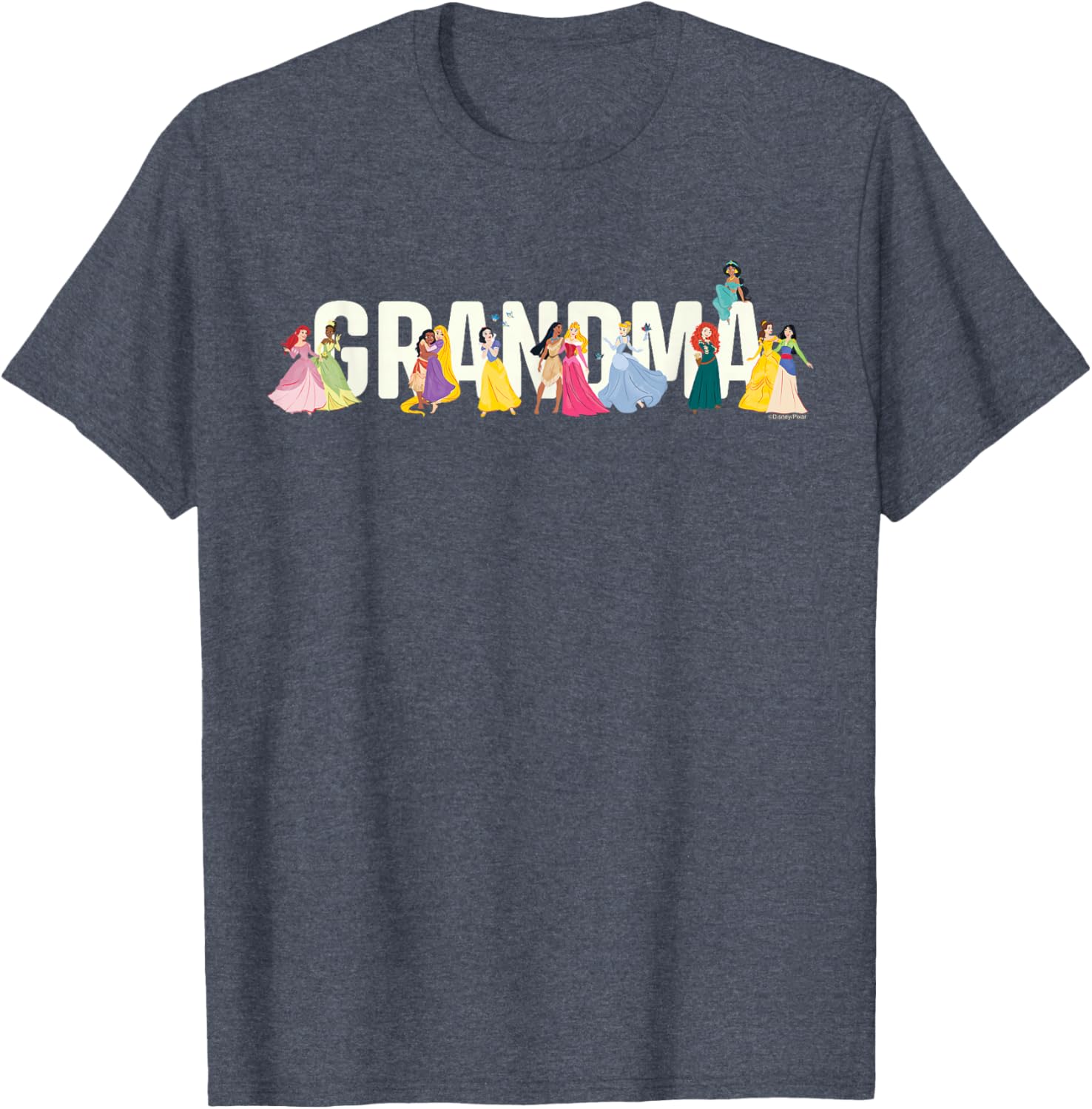 Disney Princess Squad Grandma Family Reunion T-Shirt for Vacations - 10