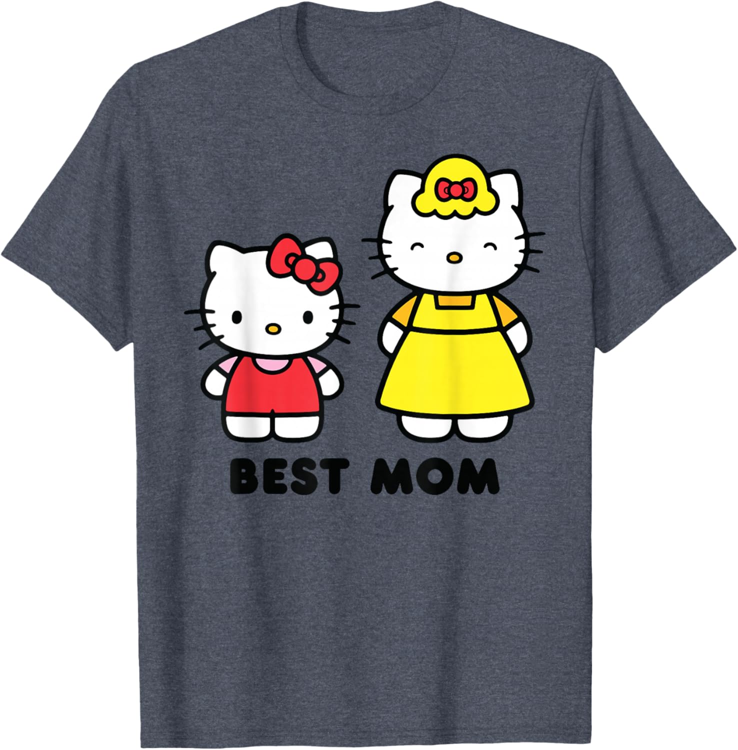 Hello Kitty Best Mom Mother's Day T-Shirt for Loving Moms and Gifts - 9