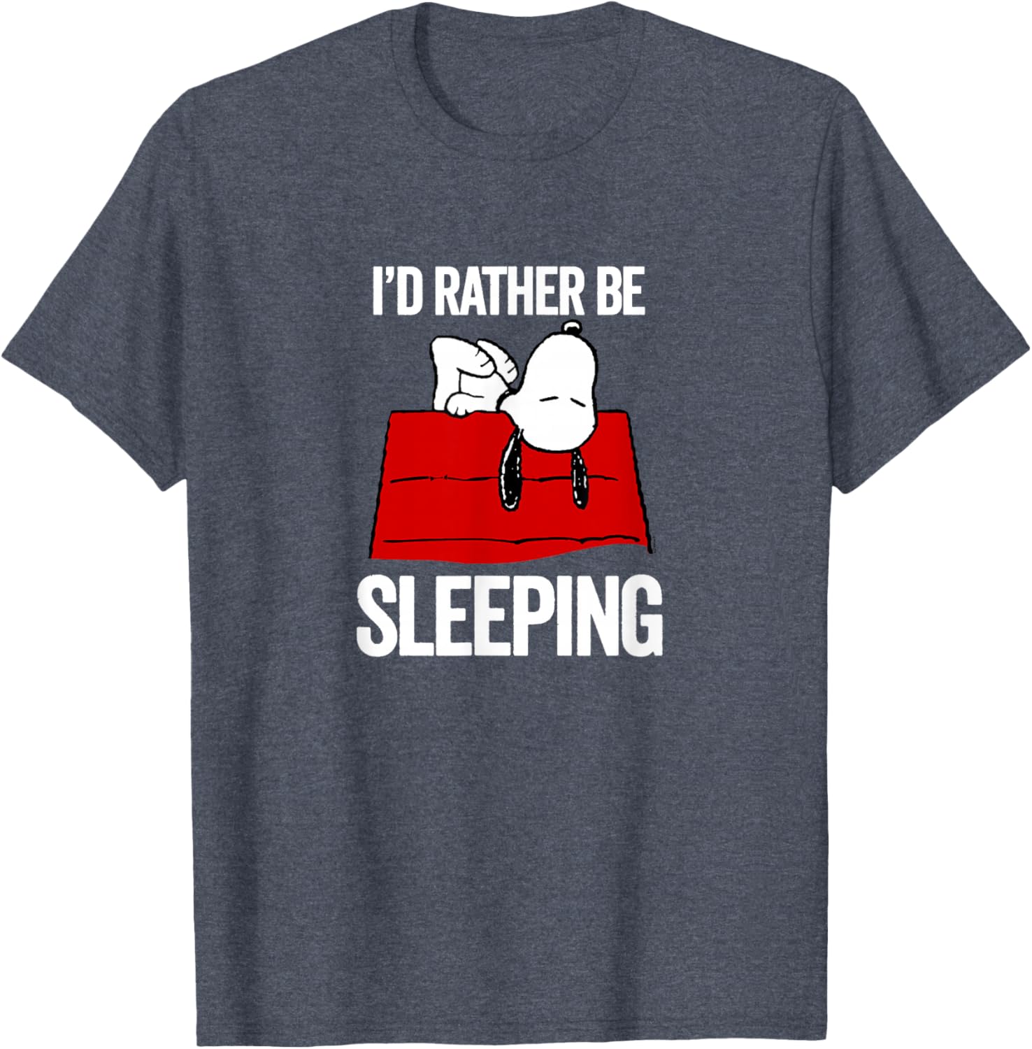 Peanuts Snoopy Still Sleeping T-Shirt Perfect for Relaxed Days - 6