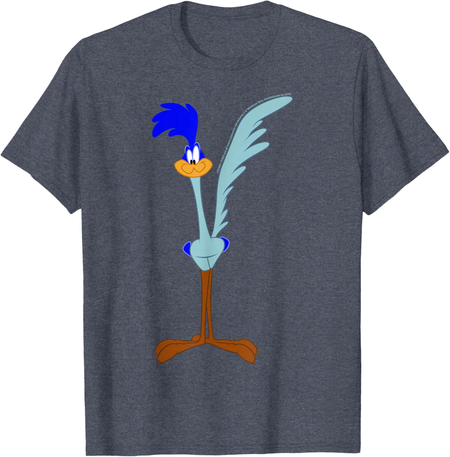 Looney Tunes Road Runner Simple Portrait T-Shirt for Cartoon Lovers - 6