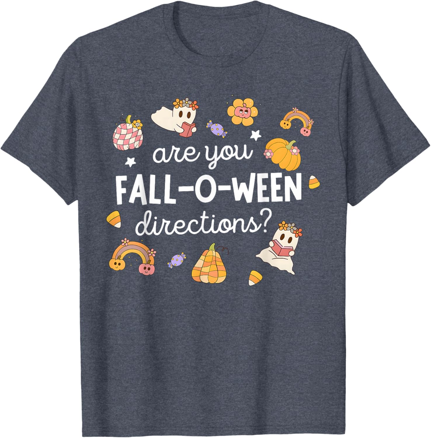 Funny Halloween Teacher Ghosts T-Shirt – Perfect for Fall Festivities - 5