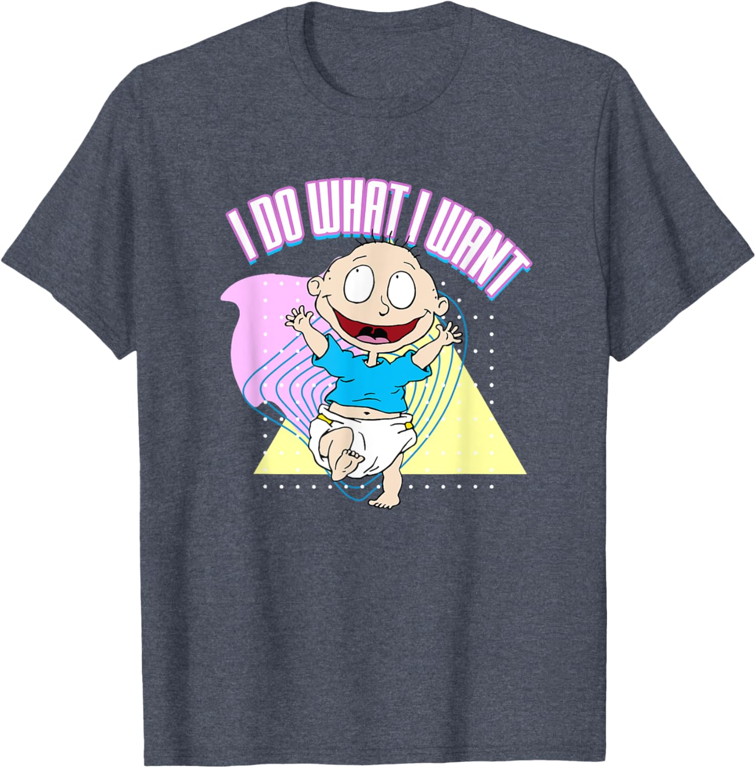 Mademark Rugrats Tommy I Do What I Want T-Shirt for Fun Fashion Fans - 4