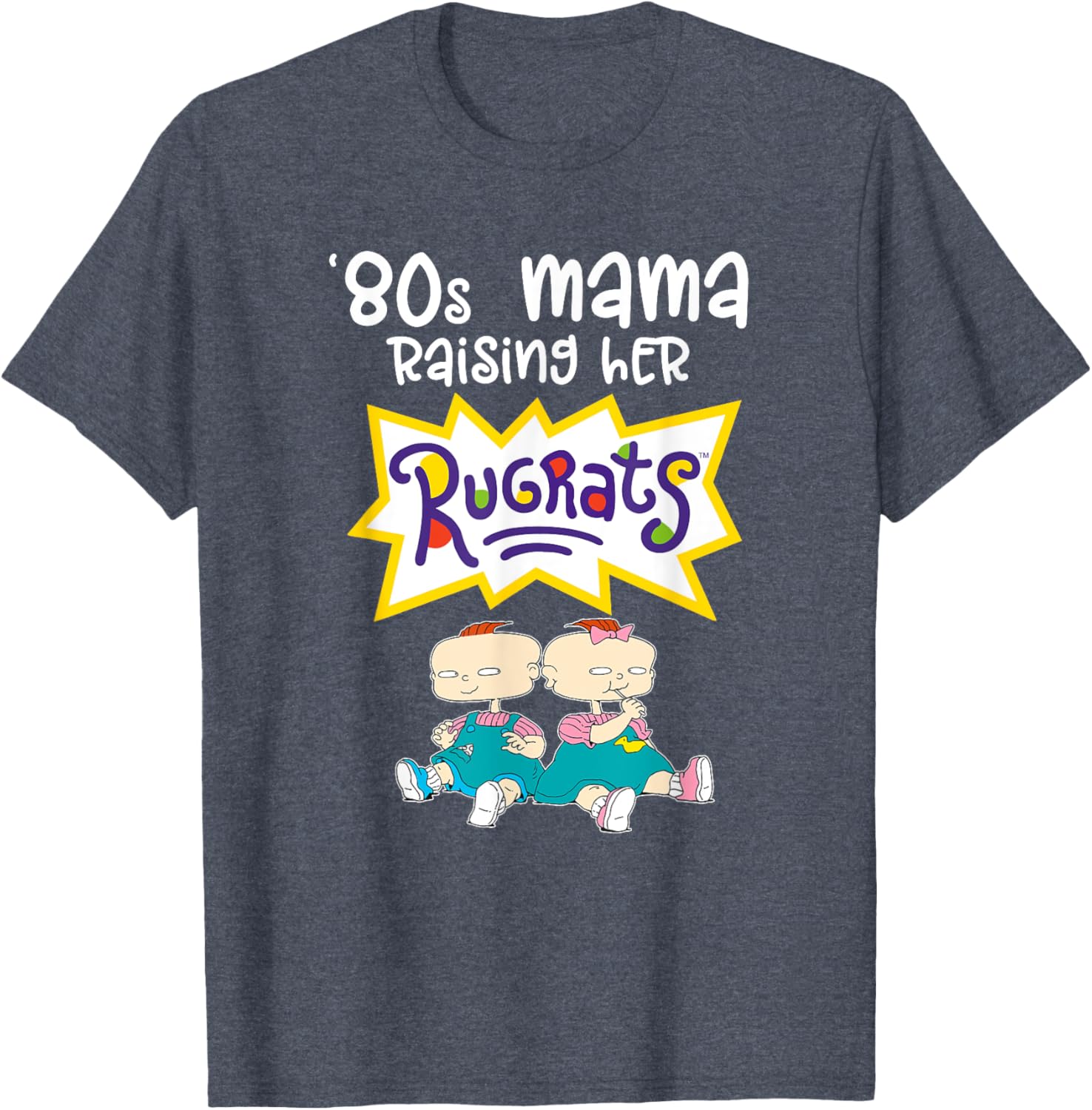 Mademark Rugrats Phil & Lil T-Shirt for 80s Mama Style and Fun - 3