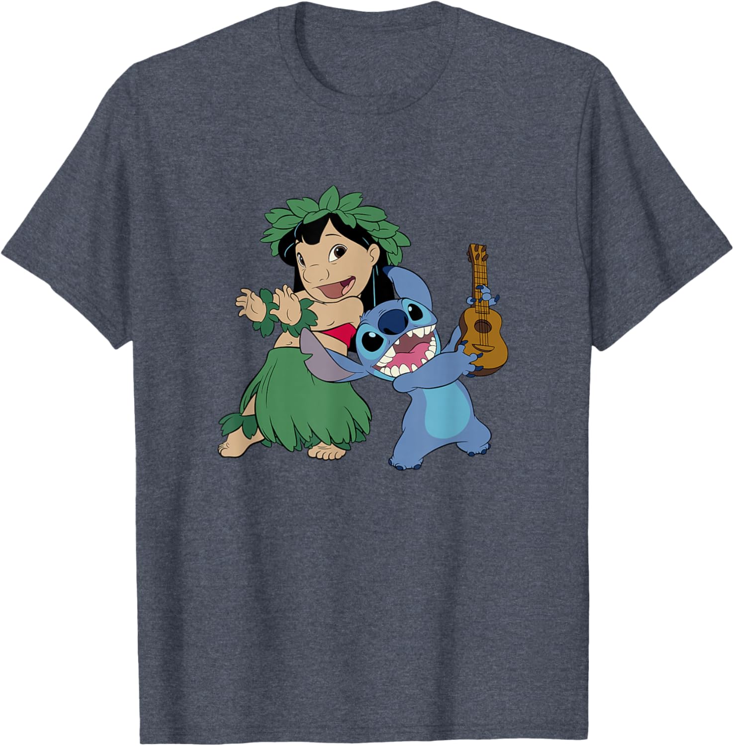 Disney Lilo & Stitch Tropical Hula Lessons Duo T-Shirt for Fun Adventures - 2