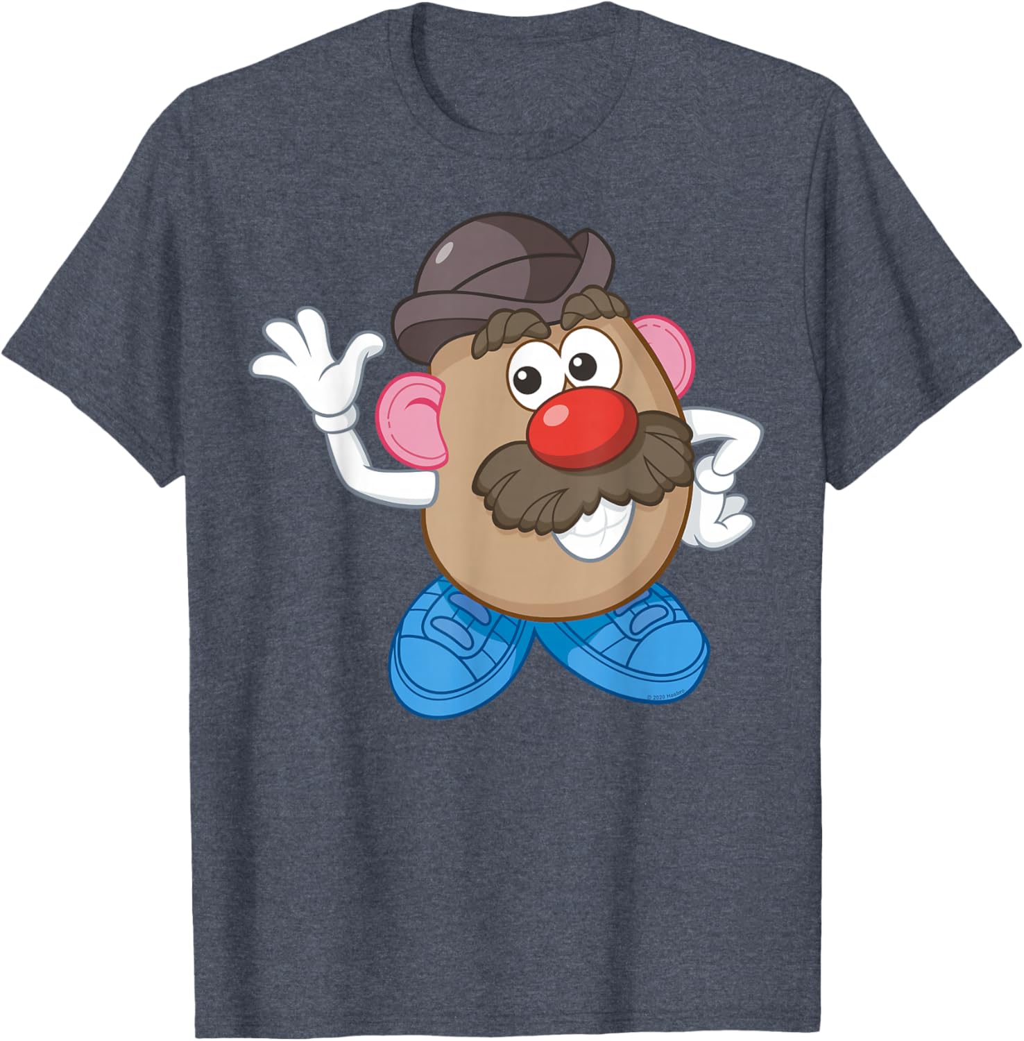 Mr Potato Head Simple Portrait T-Shirt Fun Kids Apparel and Gifts - 8