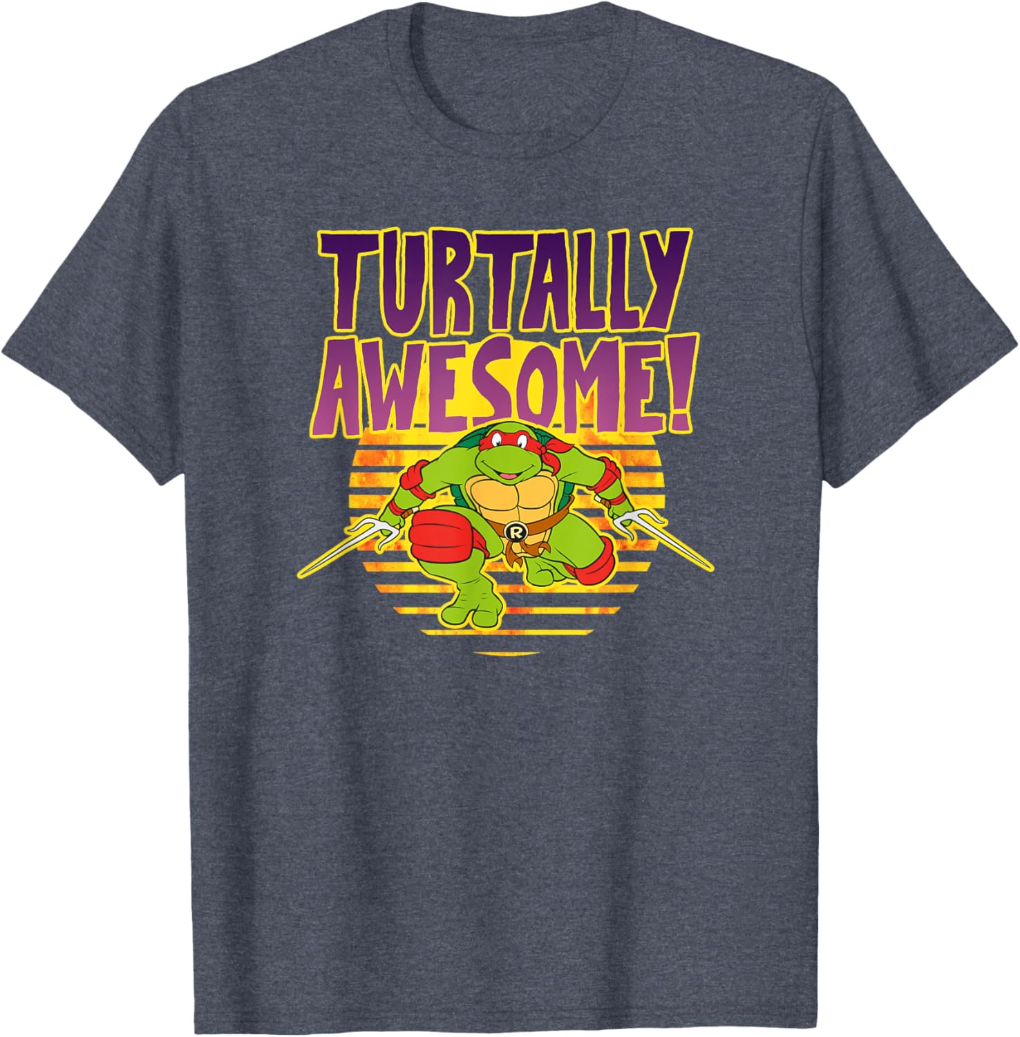 Mademark Teenage Mutant Ninja Turtles Raphael Turtally Awesome T-Shirt - 5