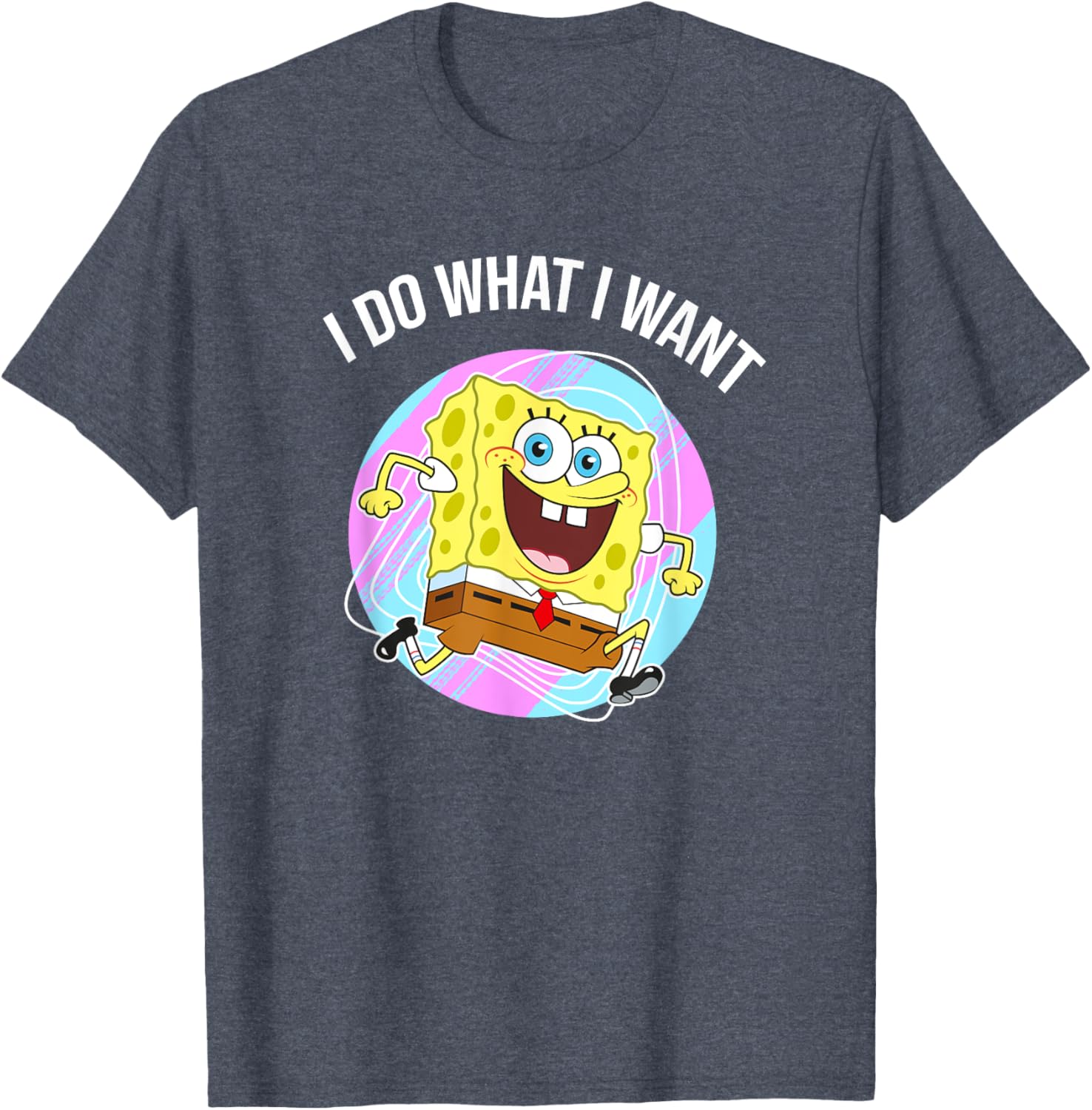 Mademark x SpongeBob SquarePants I Do What I Want T-Shirt for Fun Style - 2