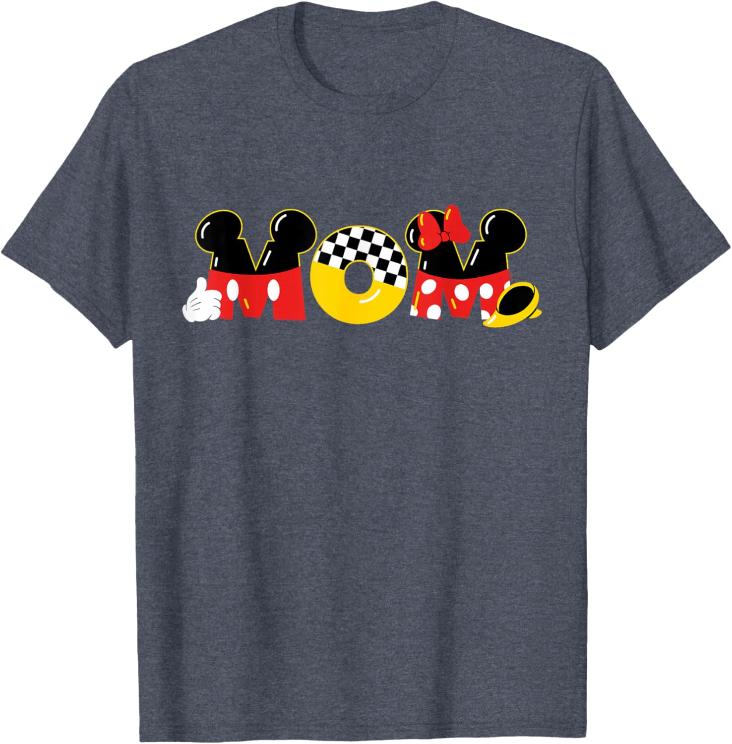 Disney Mickey Minnie Mouse Mom Mother's Day Birthday T-Shirt Gift - 16