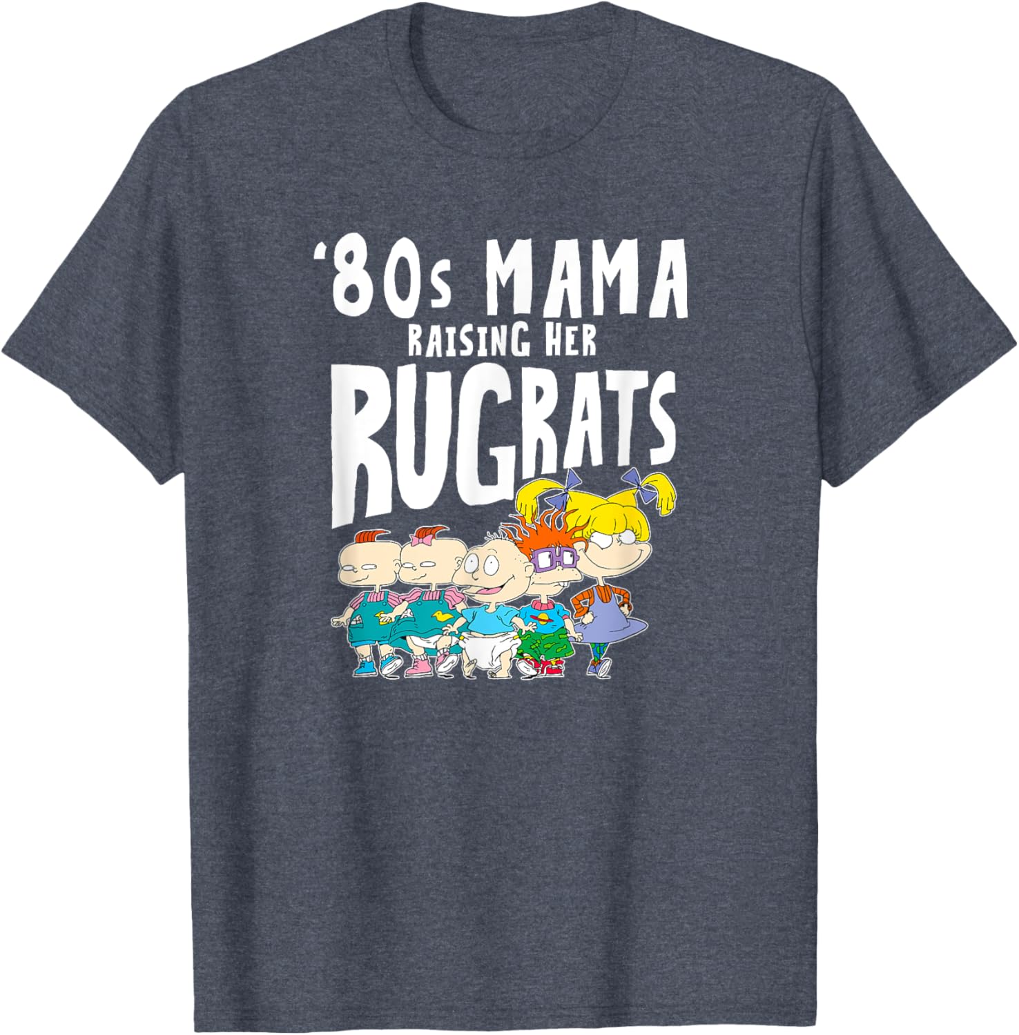 Mademark Rugrats 80s Mama Full Gang T-Shirt for Nostalgic Fans - 5