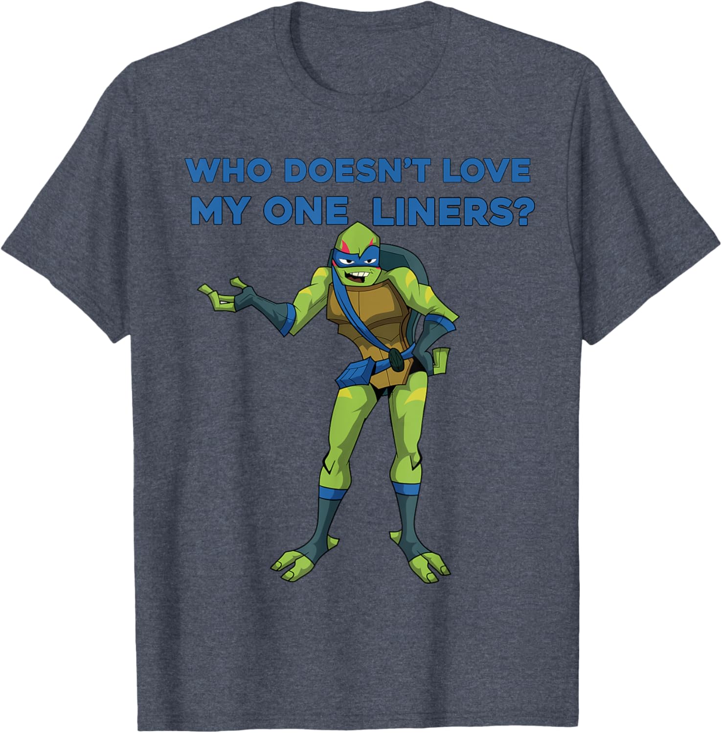 Mademark Teenage Mutant Ninja Turtles Leonardo One Liners T-Shirt - 3