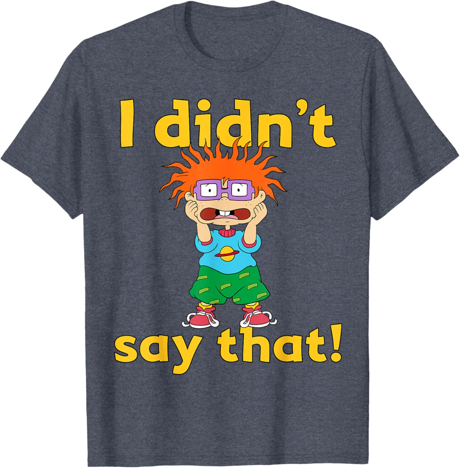 Mademark x Rugrats Chuckie Finster I Didn't Say That T-Shirt for Fans - 5
