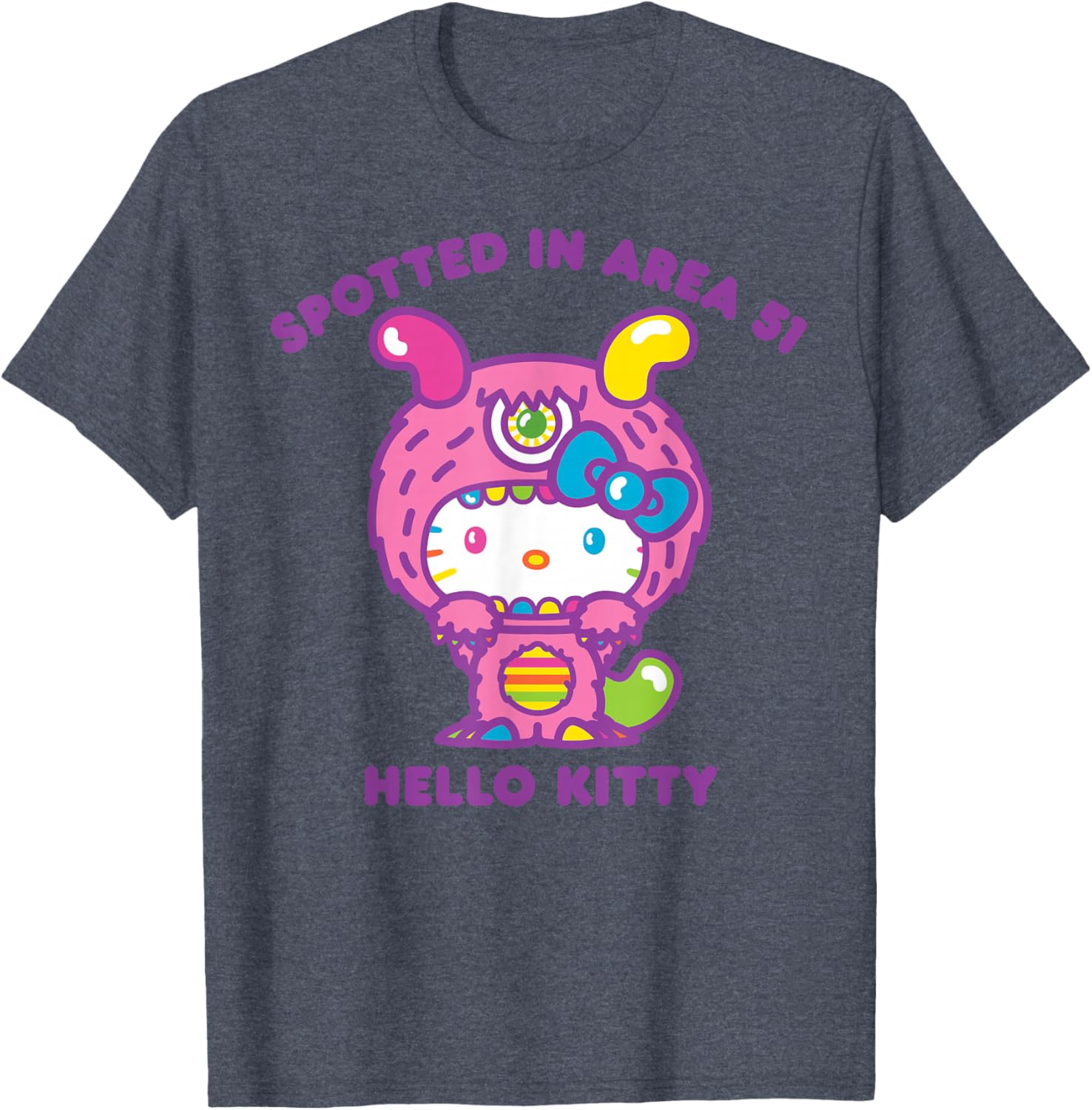 Hello Kitty Area 51 Alien Sighting T-Shirt for Fun Fashion Lovers - 4