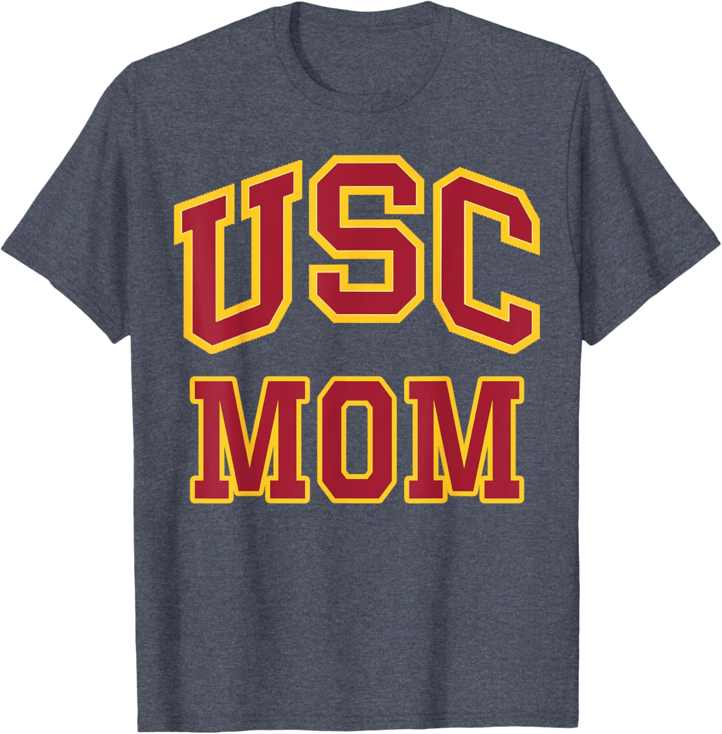 USC Mom T-Shirt Comfortable Fit for Southern California Fans - 4