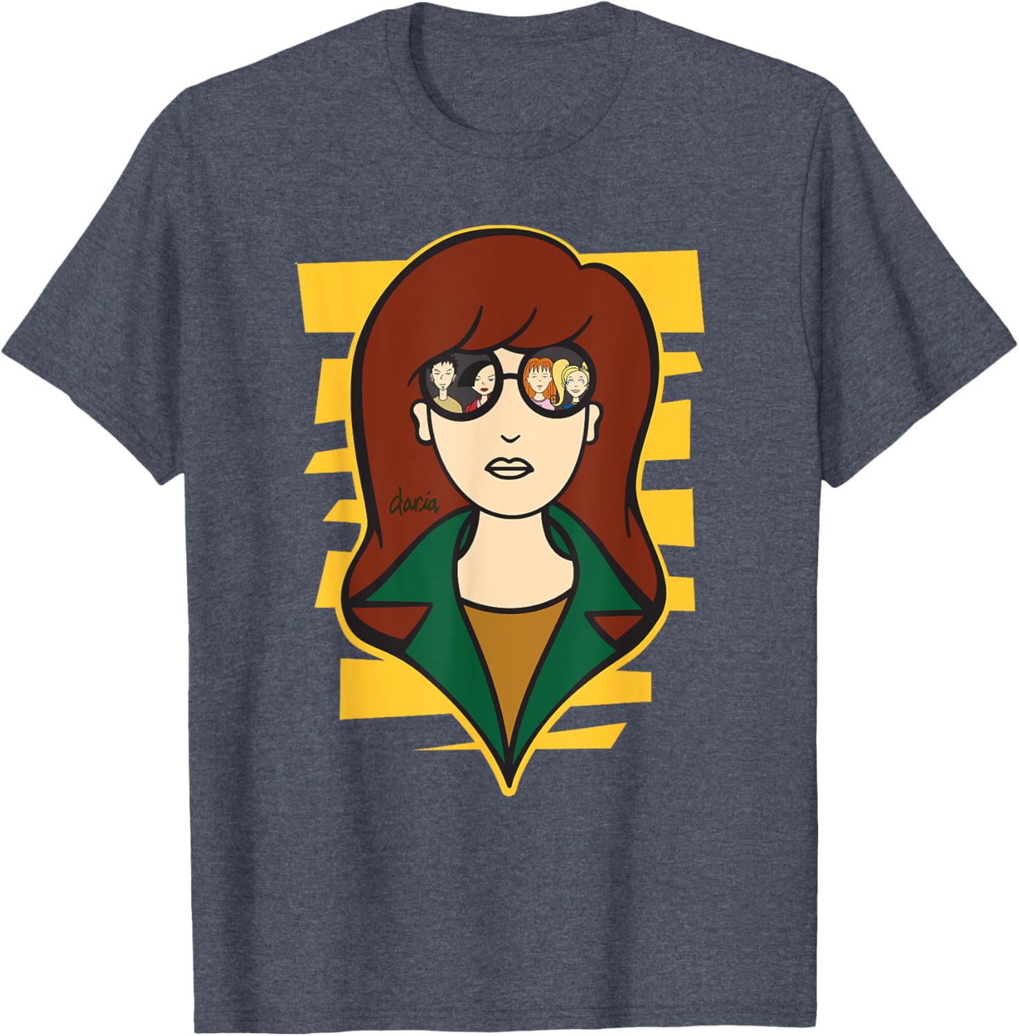 Mademark x Daria Reflection T-Shirt - Stylish Casual Wear for Everyone - 1
