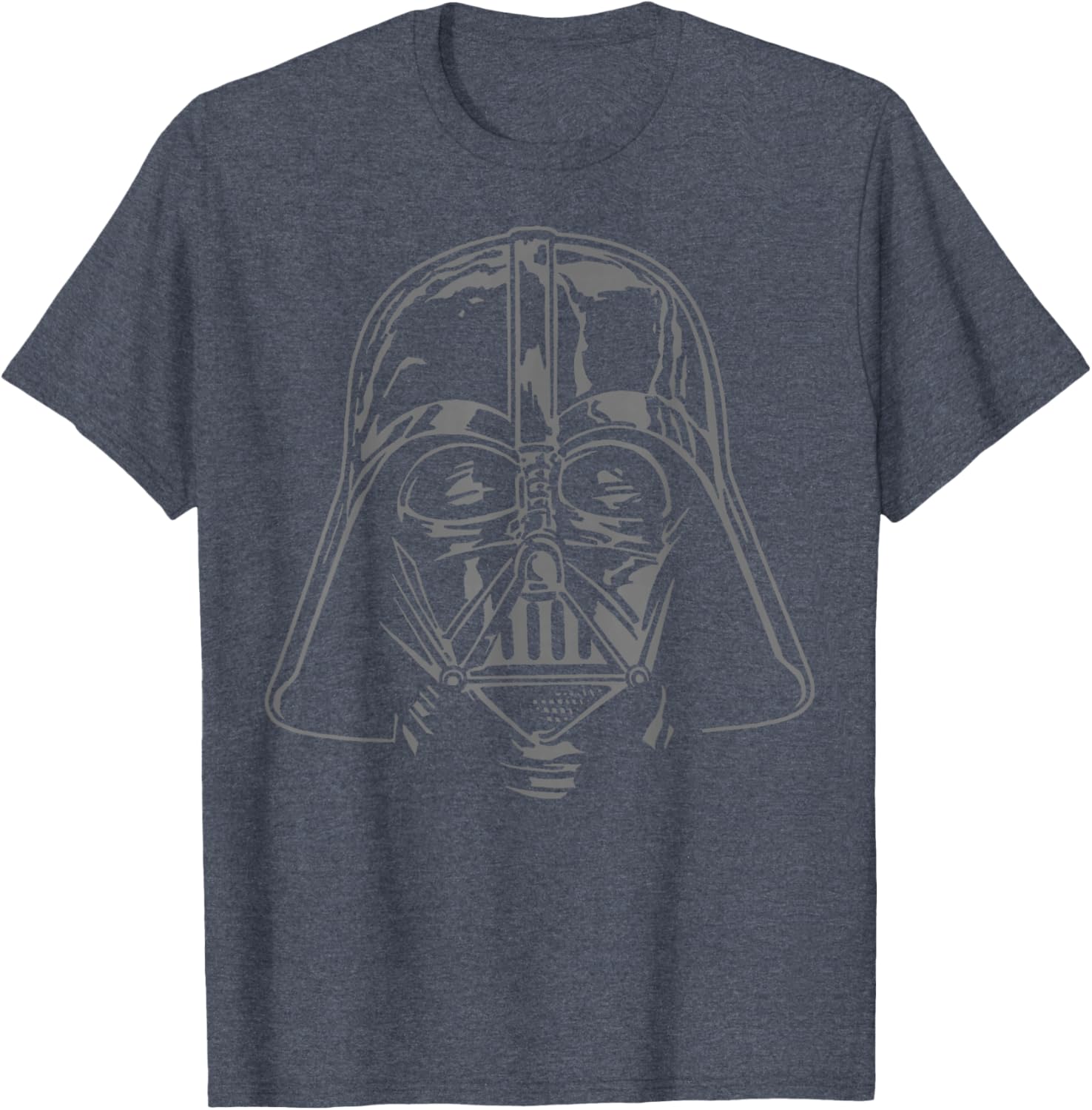 Cool Star Wars Darth Vader Helmet Graphic T-Shirt for Fans and Collectors - 6