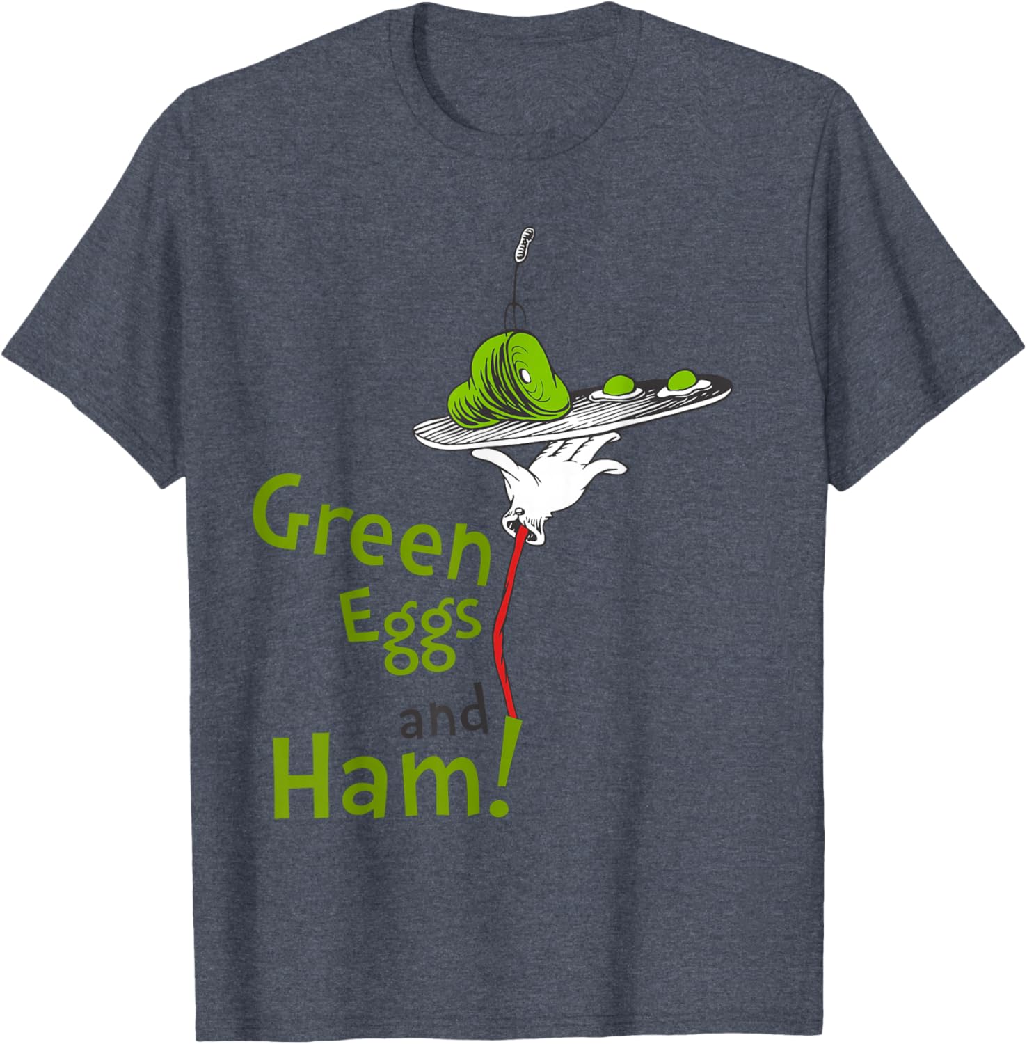 Dr. Seuss Green Eggs and Ham T-Shirt for Kids and Adults Fun Apparel - 2