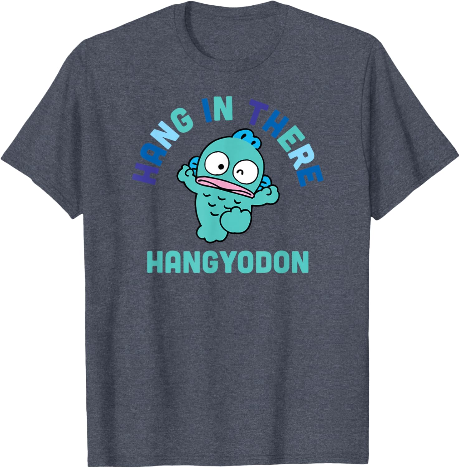 Hangyodon Hang in There T-Shirt Cute Graphic Tee for Everyday Wear - 15