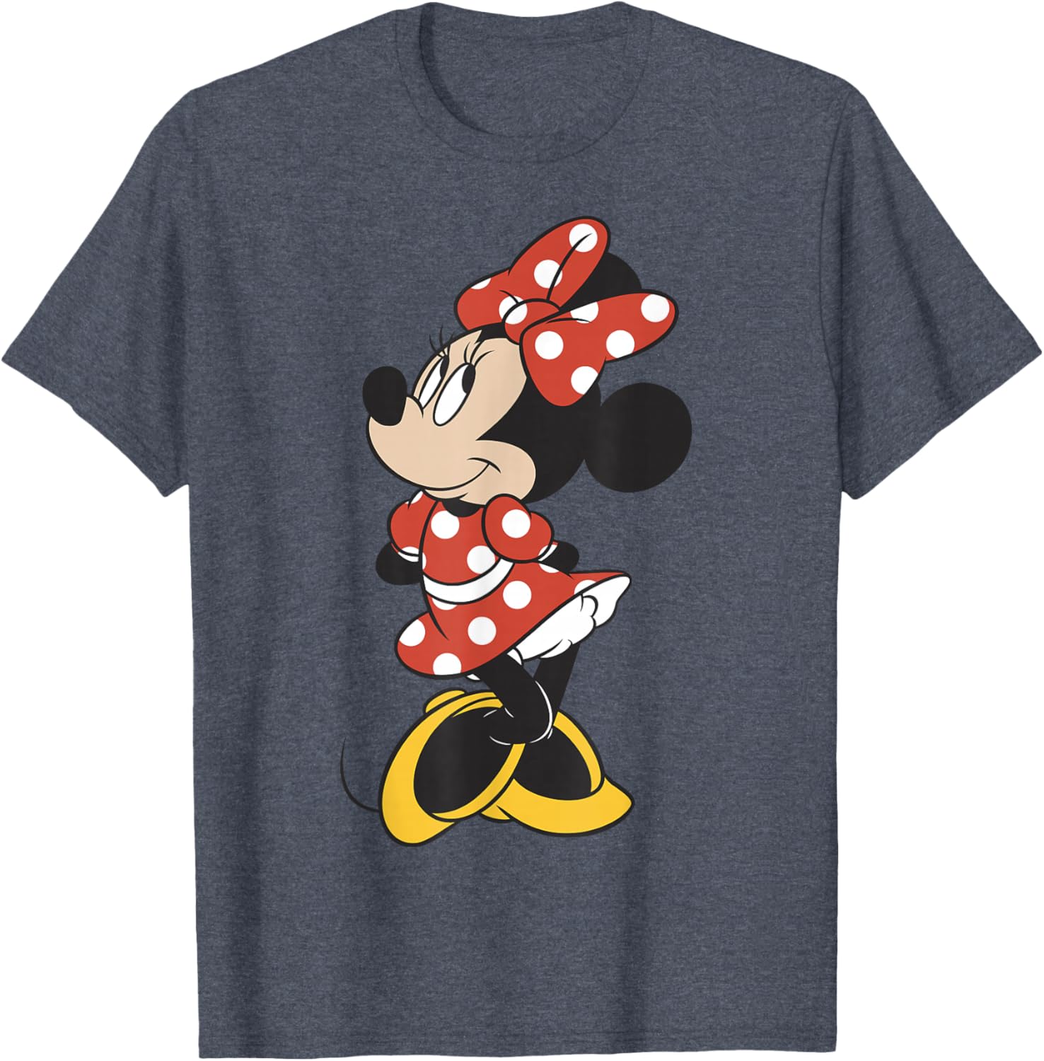 Disney Mickey and Friends Minnie Mouse Portrait Short Sleeve T-Shirt - 7