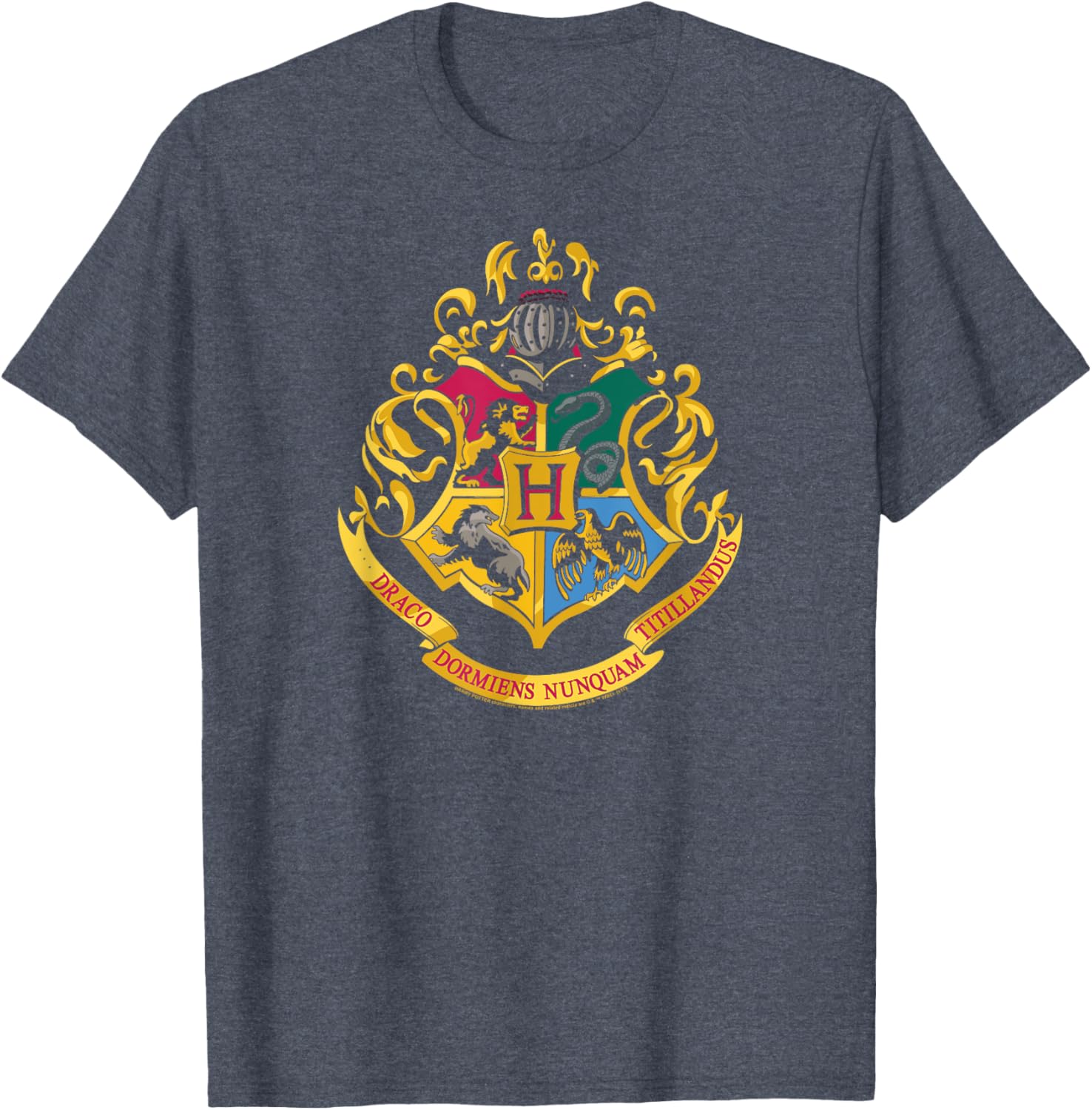 Harry Potter Hogwarts Crest T-Shirt for Fans of Magical Adventures - 1