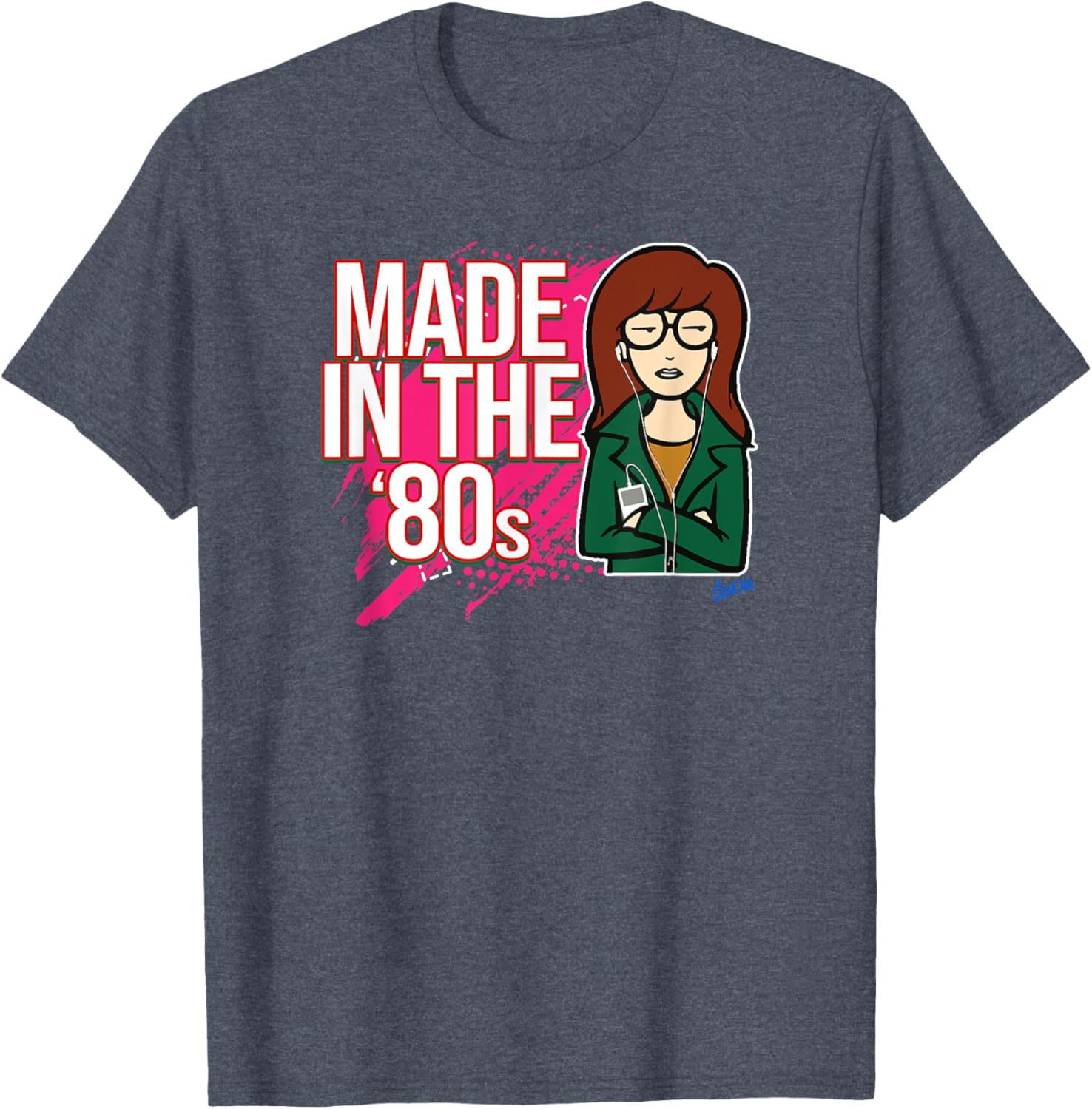 Mademark x Daria Retro 80s T-Shirt for Vintage Style Enthusiasts - 9