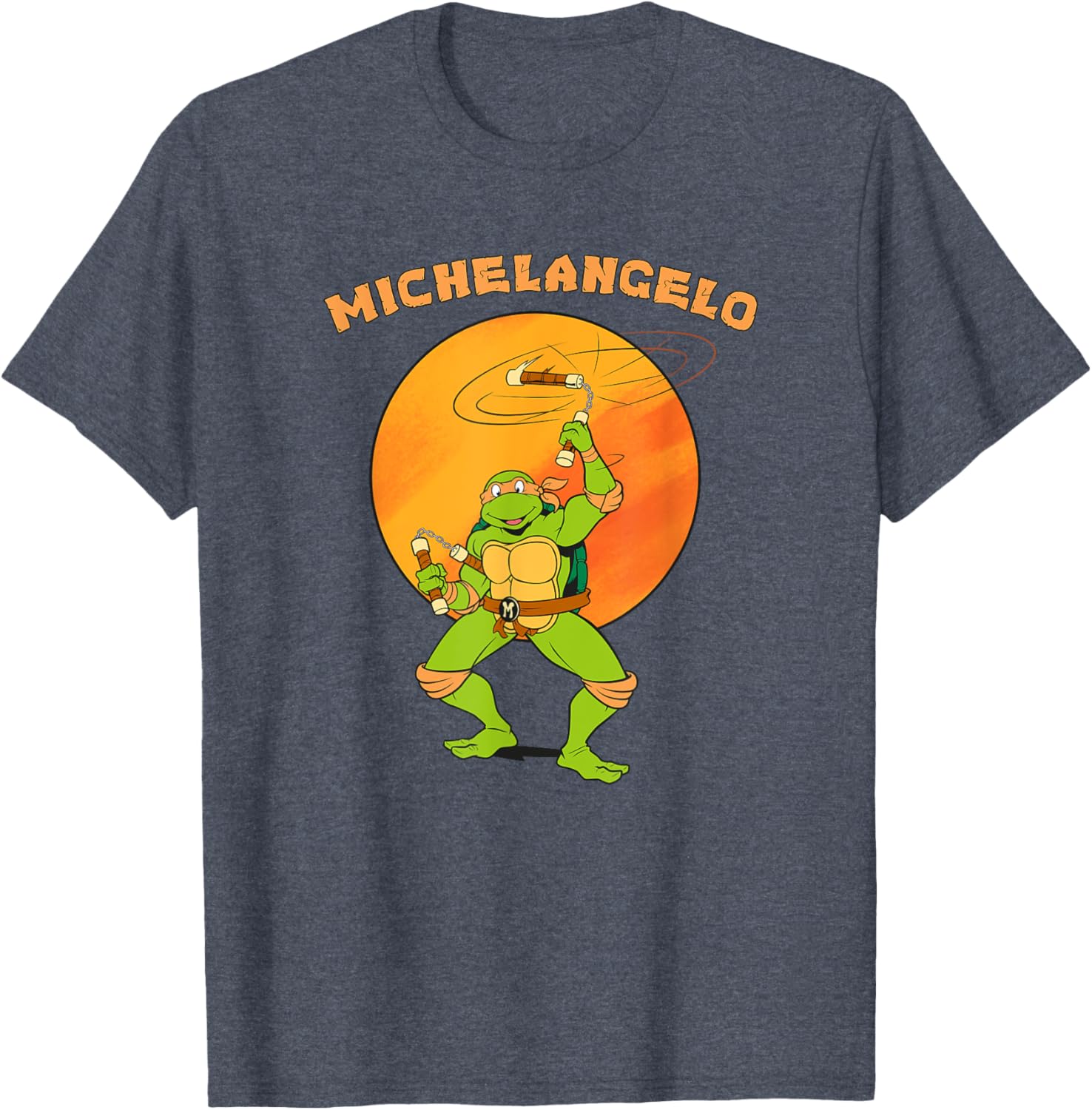 Mademark Teenage Mutant Ninja Turtles Michelangelo Standing Tall T-Shirt - 14