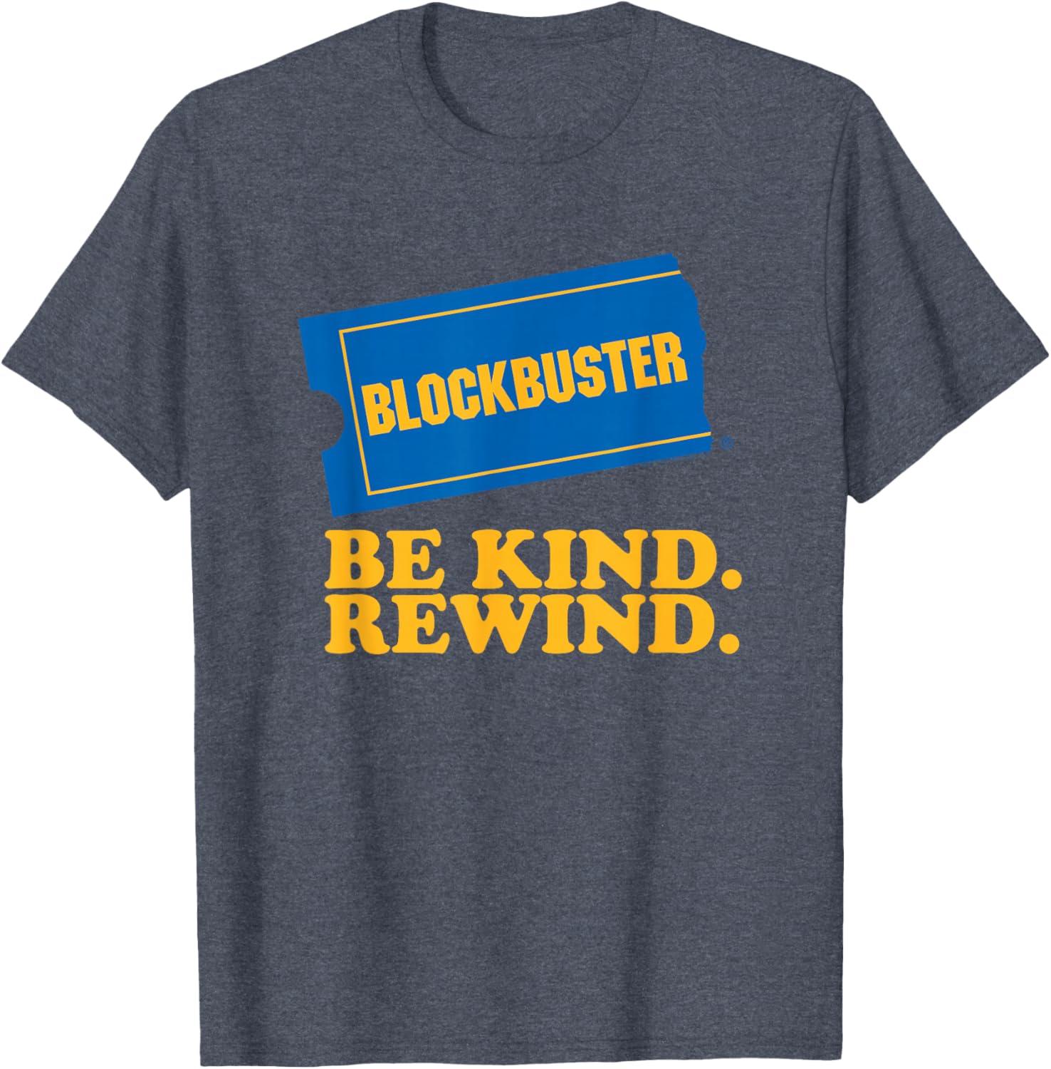 Blockbuster Be Kind Rewind T-Shirt for Nostalgic Movie Lovers - 8