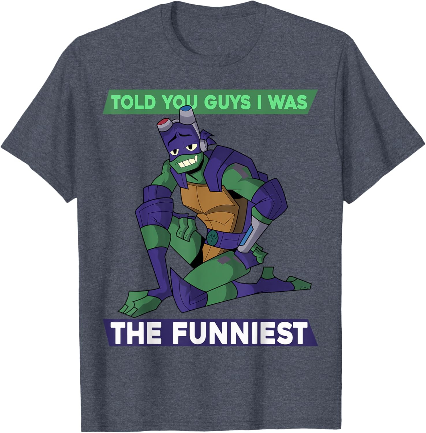 Mademark TMNT Donatello Funny Turtle T-Shirt for Fans of All Ages - 10