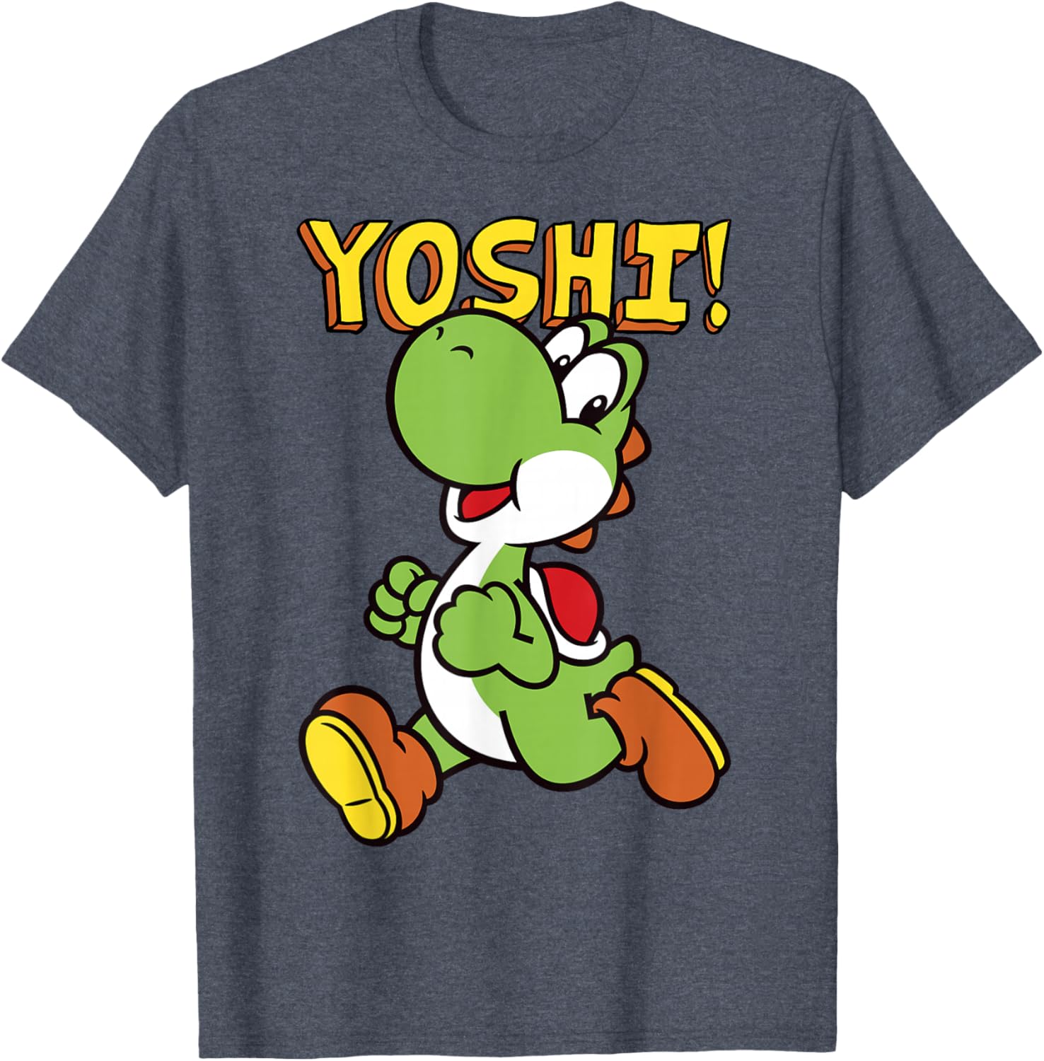 Super Mario Yoshi Intro Jump Graphic T-Shirt for Fans of All Ages - 9