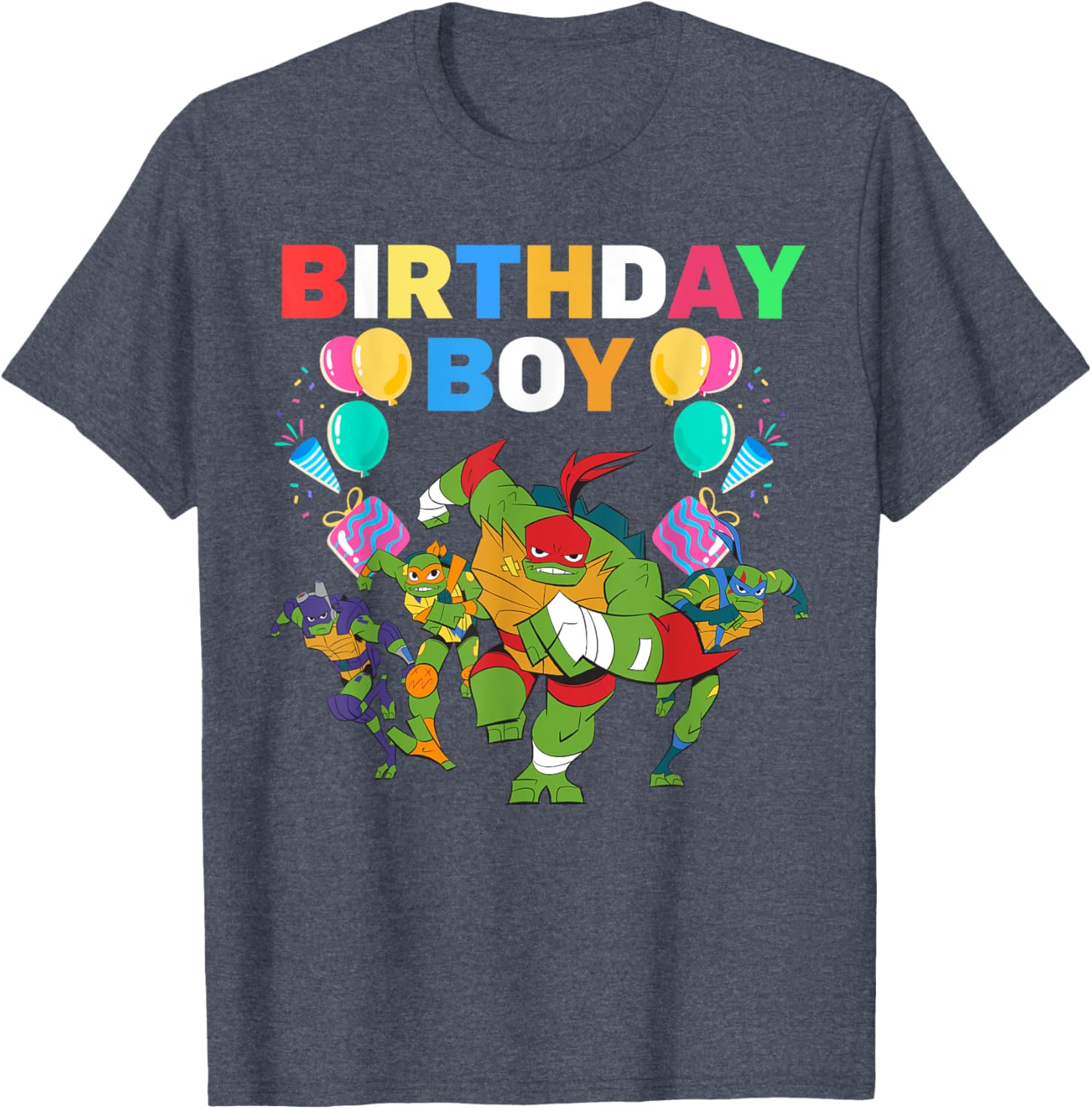 Teenage Mutant Ninja Turtles Birthday Boy T-Shirt Gift for Fans - 16