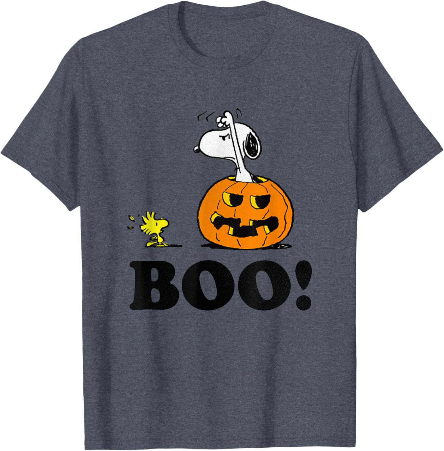 Peanuts Halloween Snoopy and Woodstock Boo T-Shirt for Kids and Adults - 10
