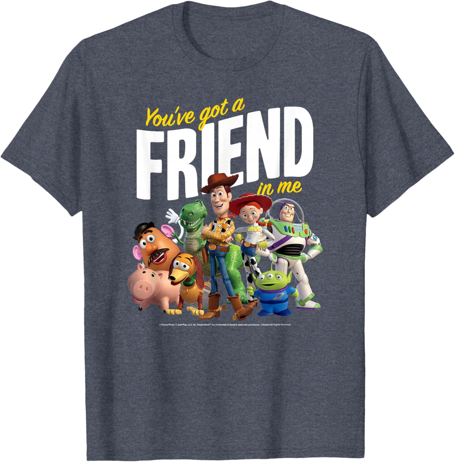 Toy Story You've Got a Friend In Me T-Shirt for Kids and Adults - 1