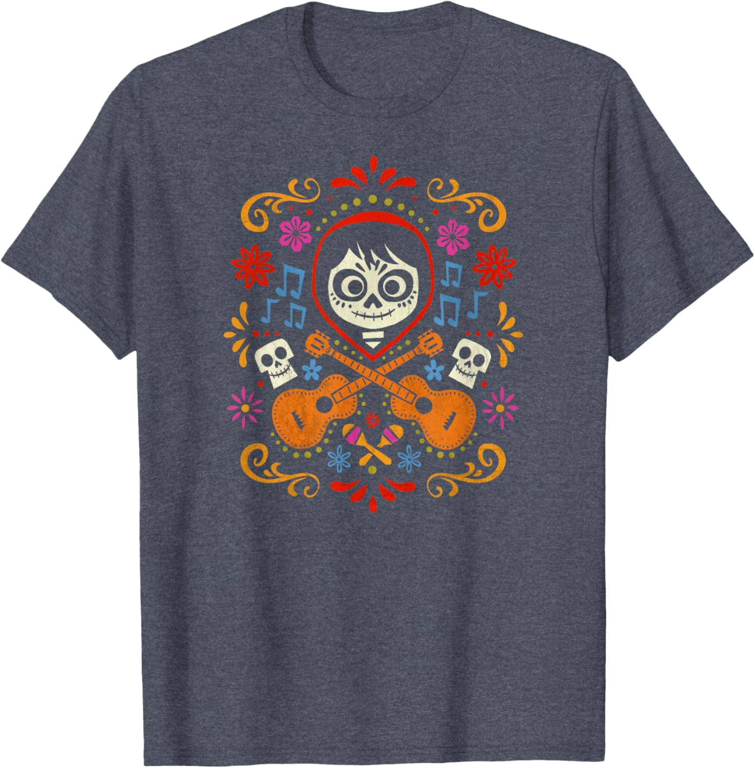 Disney Pixar Coco Musical Miguel Graphic T-Shirt for Kids and Adults - 10