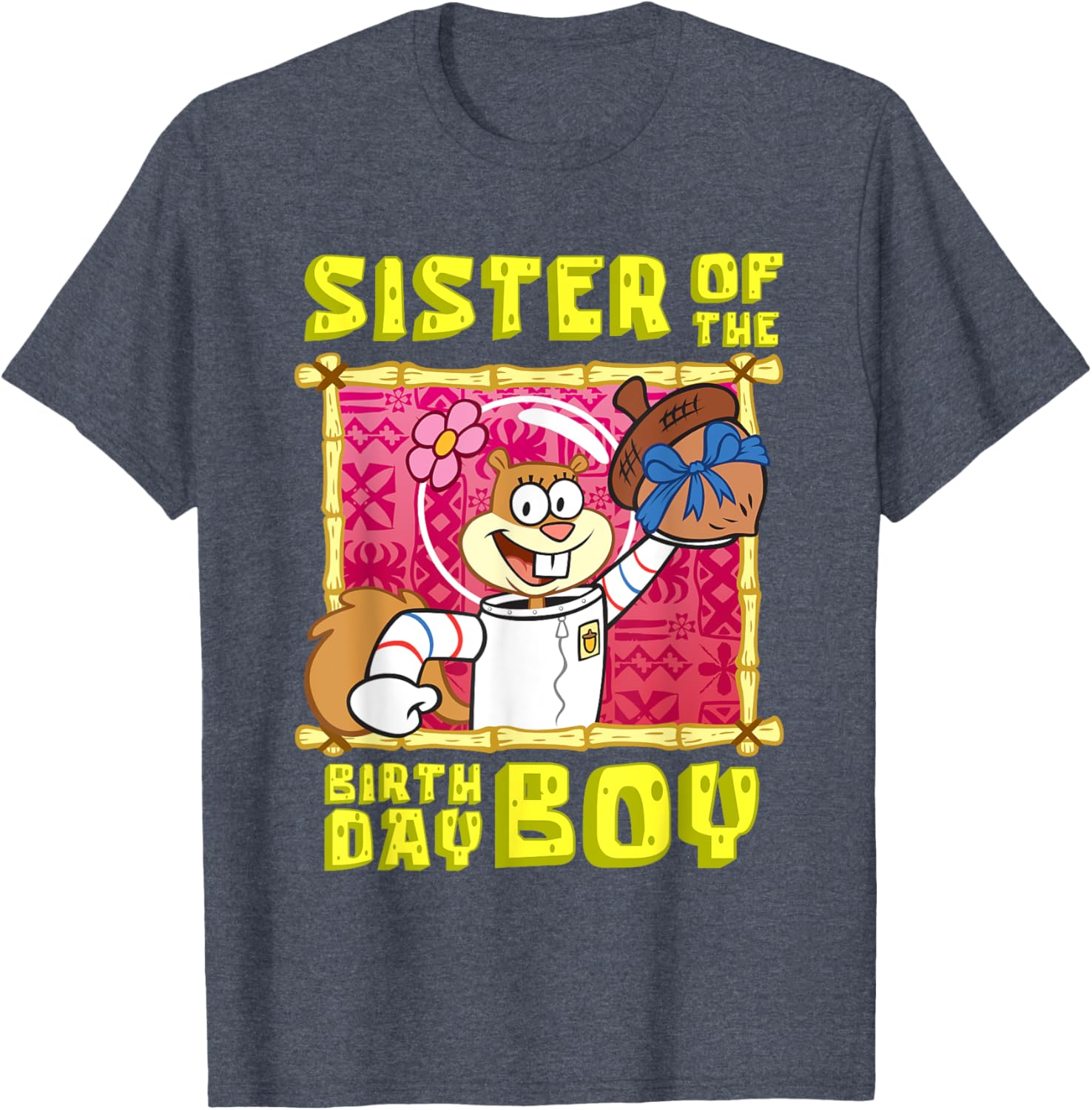 Mademark SpongeBob Sister Birthday Gift T-Shirt for Girls Fun Design - 8