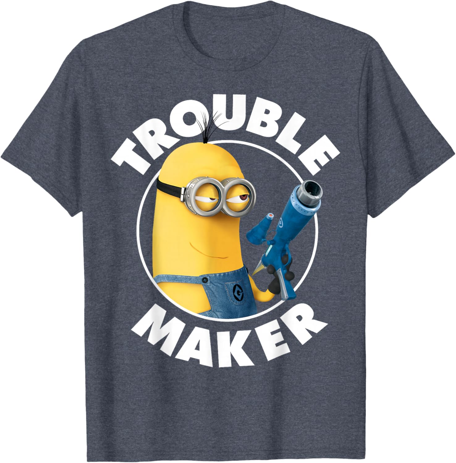 Despicable Me Minions Kevin Trouble Maker Graphic T-Shirt for Fans - 1