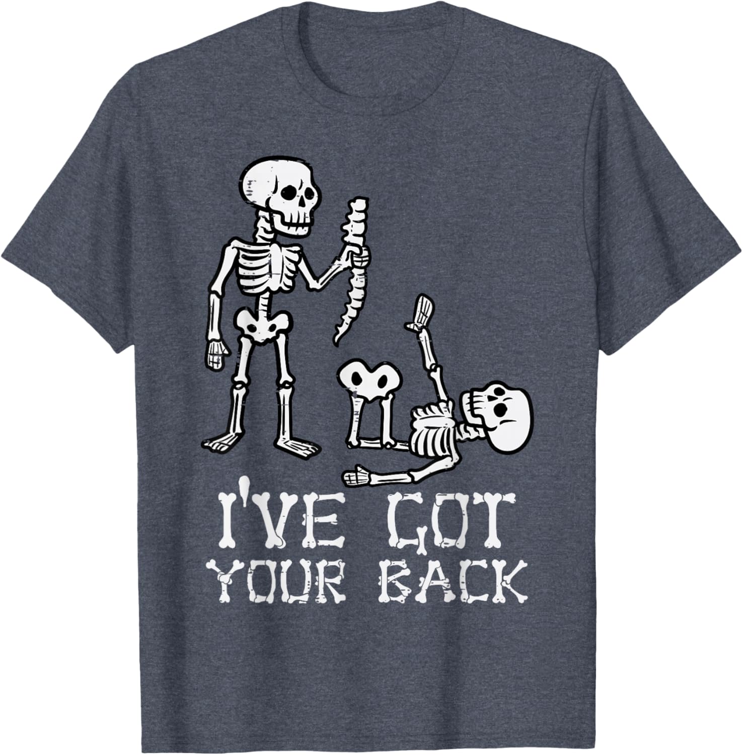 Halloween Skeleton Costume T-Shirt for Men Women and Kids - 1