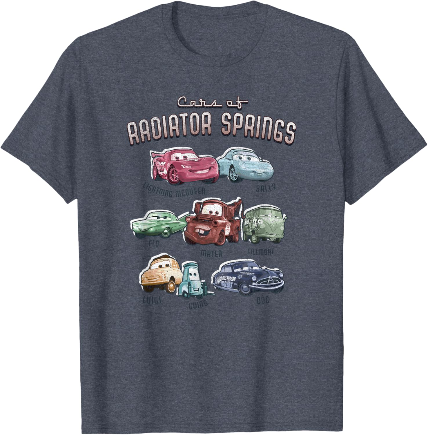 Disney Pixar Cars Radiator Springs T-Shirt for Fans of Lightning McQueen - 11