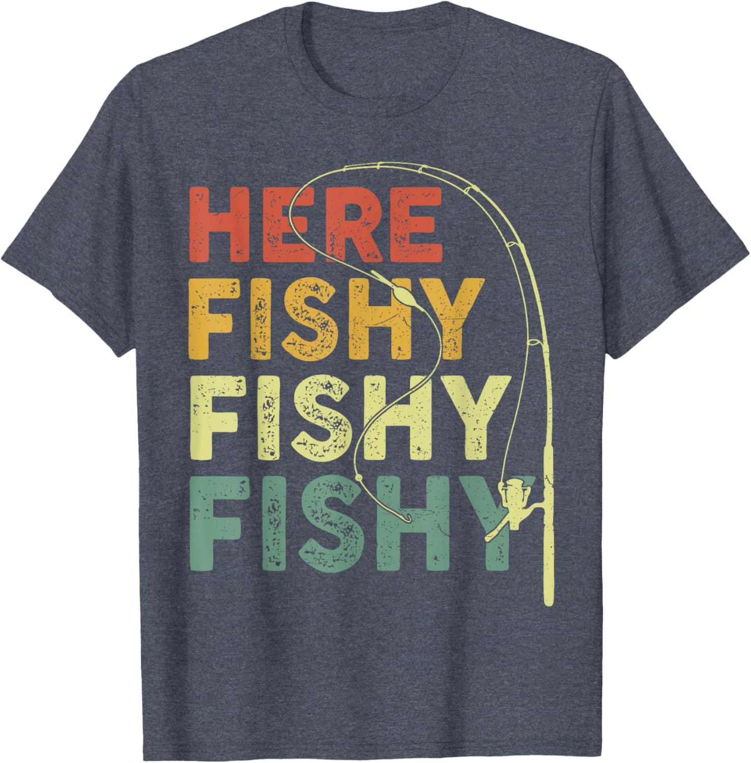 Funny Fishy Bass Dad Graphic T-Shirt for Fishing Lovers and Adventures - 11