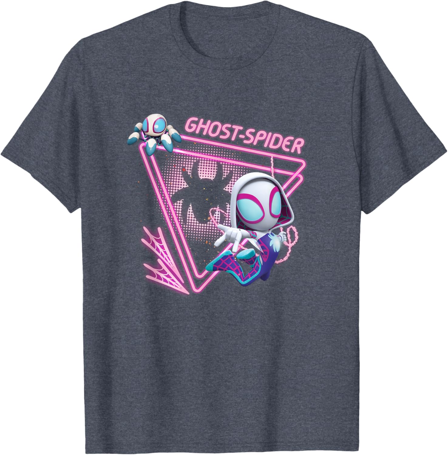 Ghost-Spider Hologram T-Shirt for Kids - Marvel Spidey Fun & Style - 10