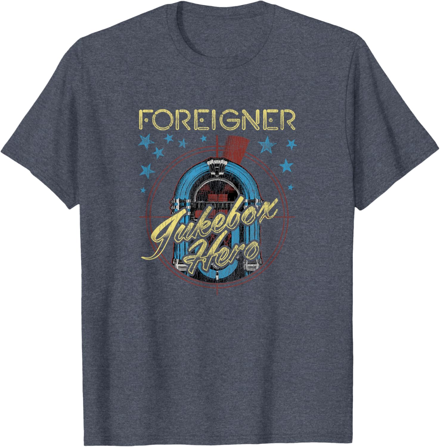 Foreigner Juke Box Hero T-Shirt for Music Lovers and Fashion Fans - 2