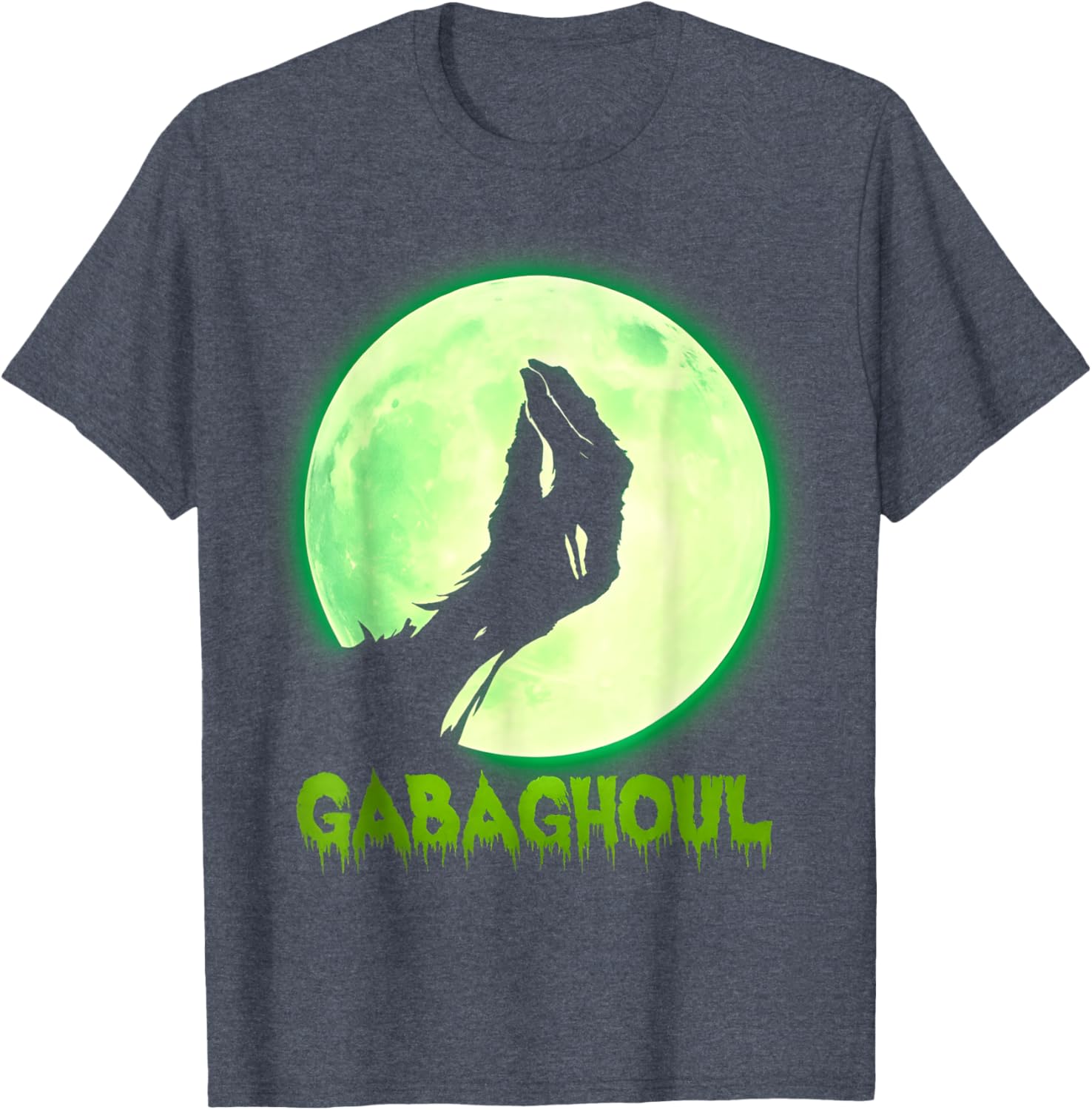 Gabaghoul Funny Hand Moon Italian Joke Halloween T-Shirt for Men and Women - 10