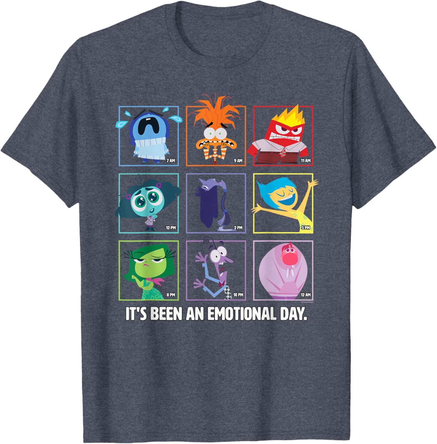 Inside Out 2 Emotions T-Shirt for Disney Fans - Fun & Stylish Apparel - 18