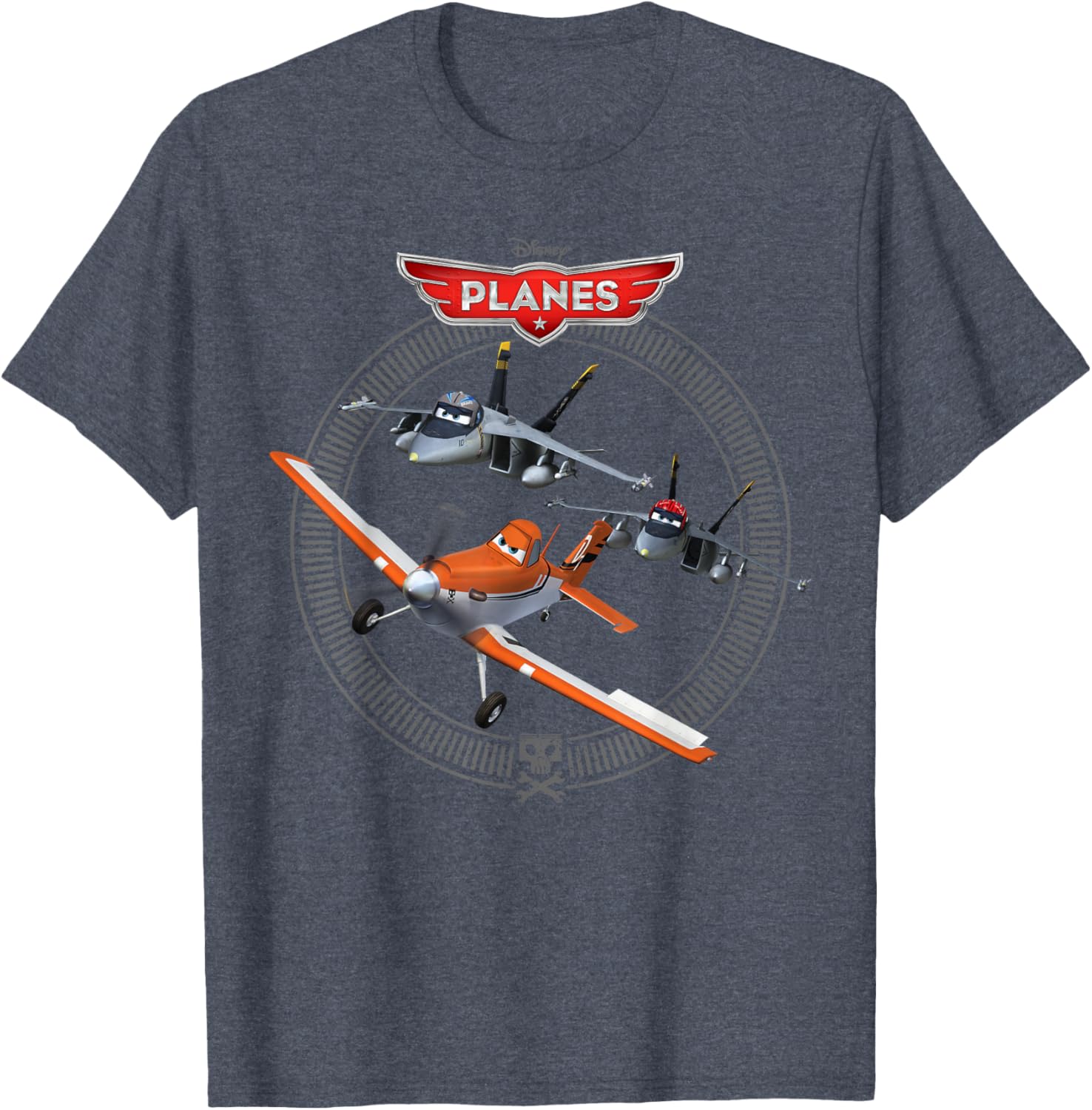 Disney Planes Dusty Crophopper Bravo Echo T-Shirt for Kids and Fans - 11