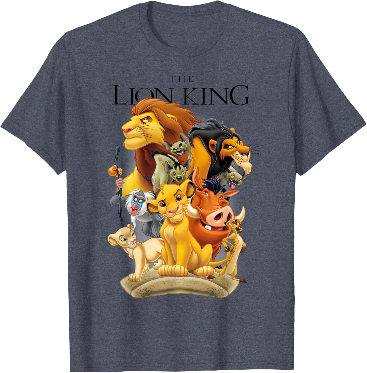 Disney The Lion King Pride Land Characters T-Shirt for Fans and Collectors - 10