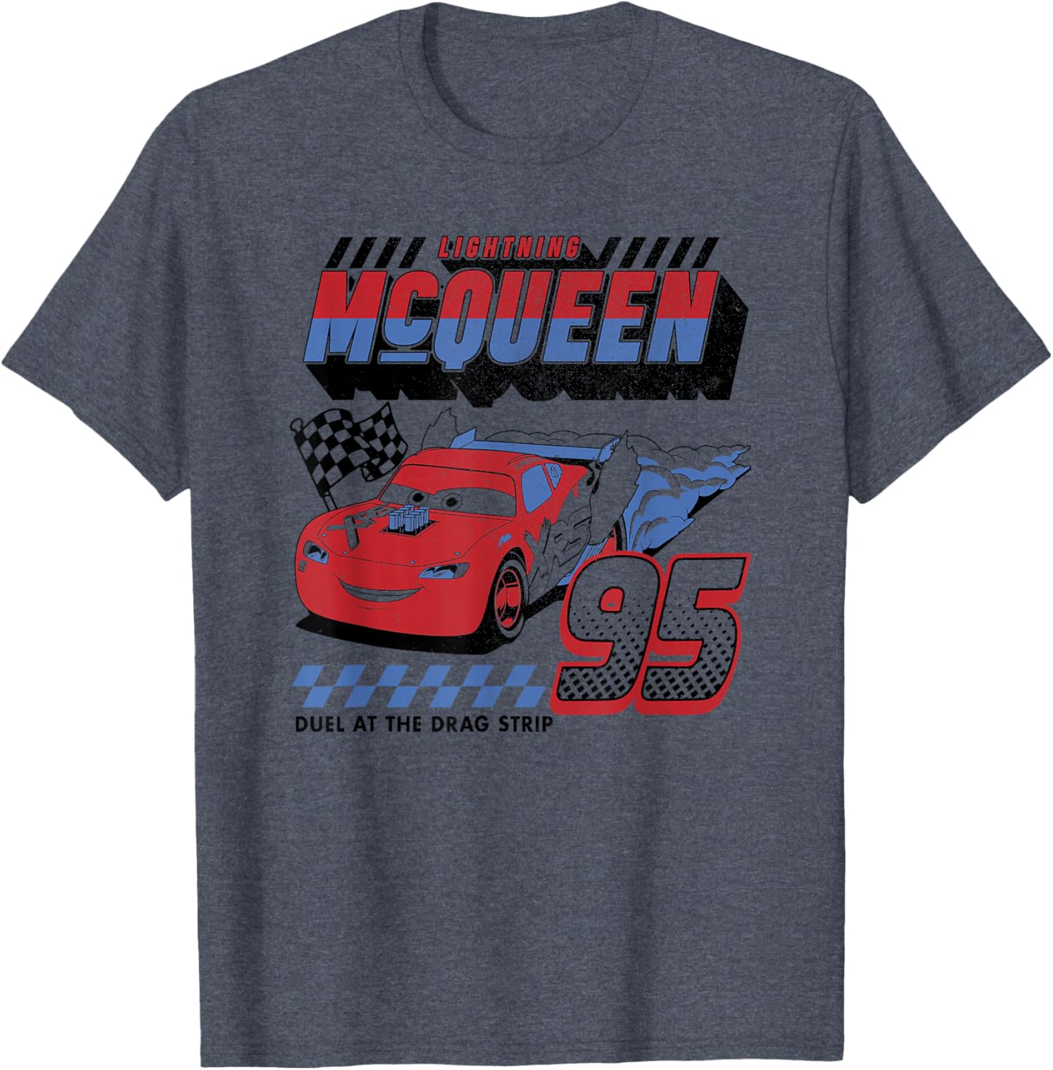 Disney Pixar Cars Lightning McQueen Americana Race T-Shirt for Kids - 3